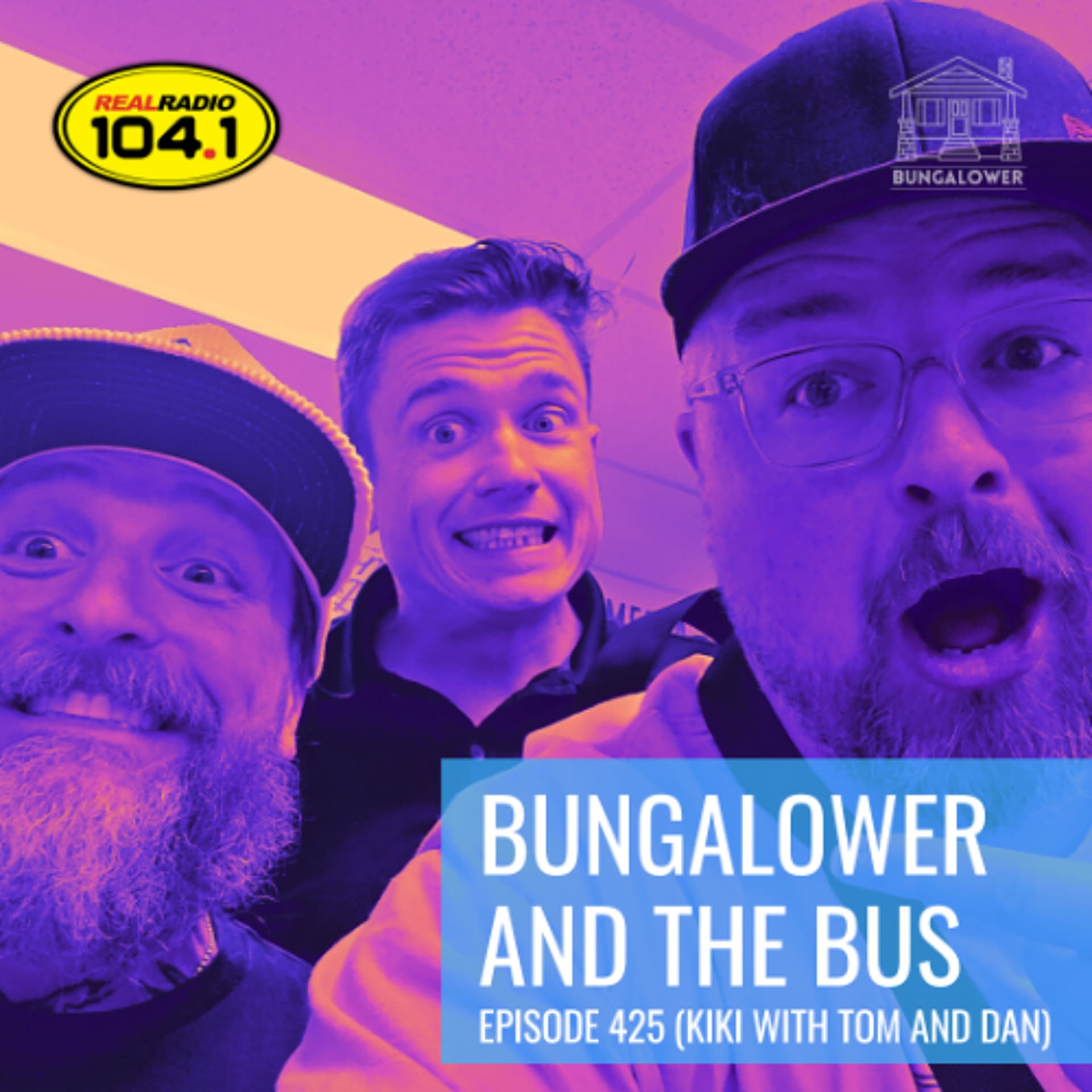 Bungalower and The Bus: Episode 425 (Kiki with Tom and Dan) — Bungalower and The Bus cover