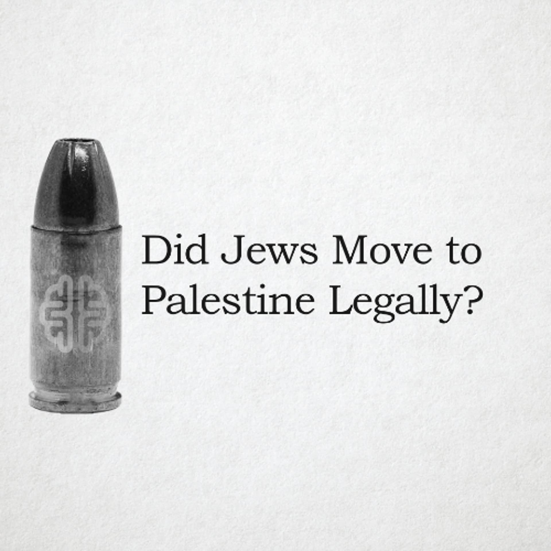Did Jews Move to Palestine Legally? - New Discourses cover