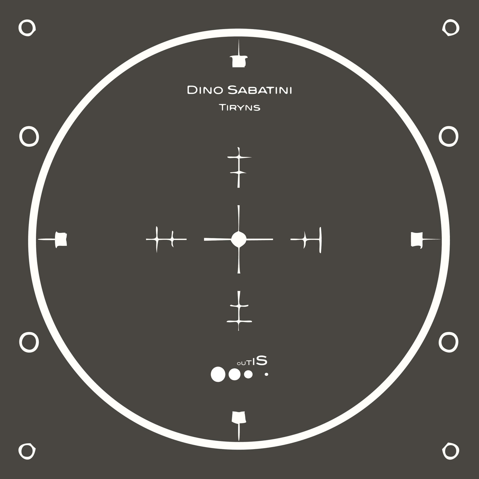 Preview 12" [Outis014] Dino Sabatini - Tiryns EP - Dino Sabatini's latest news cover