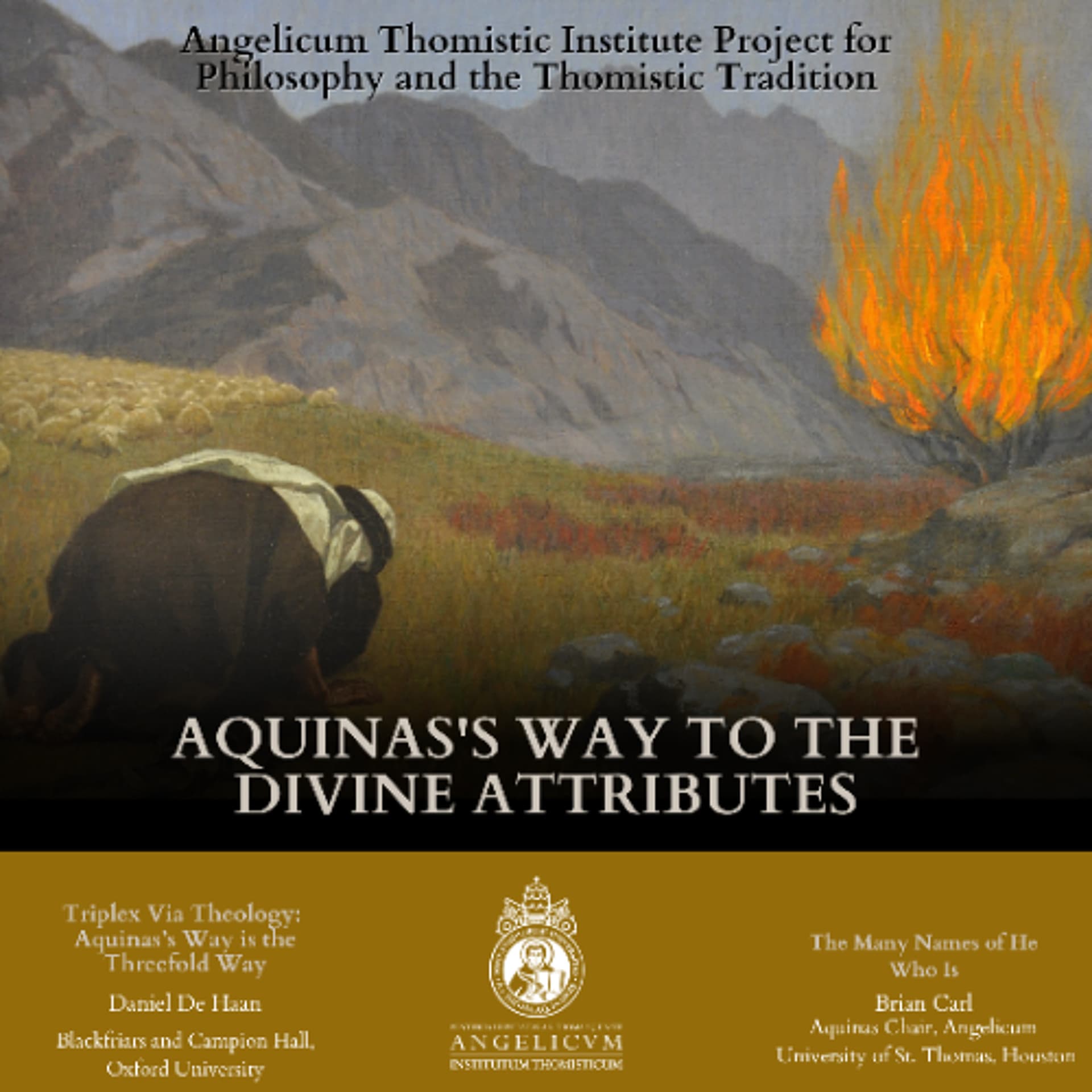 Triplex Via Theology: Aquinas’s Way is the Threefold Way | Daniel De Haan - Angelicum Thomistic Institute cover