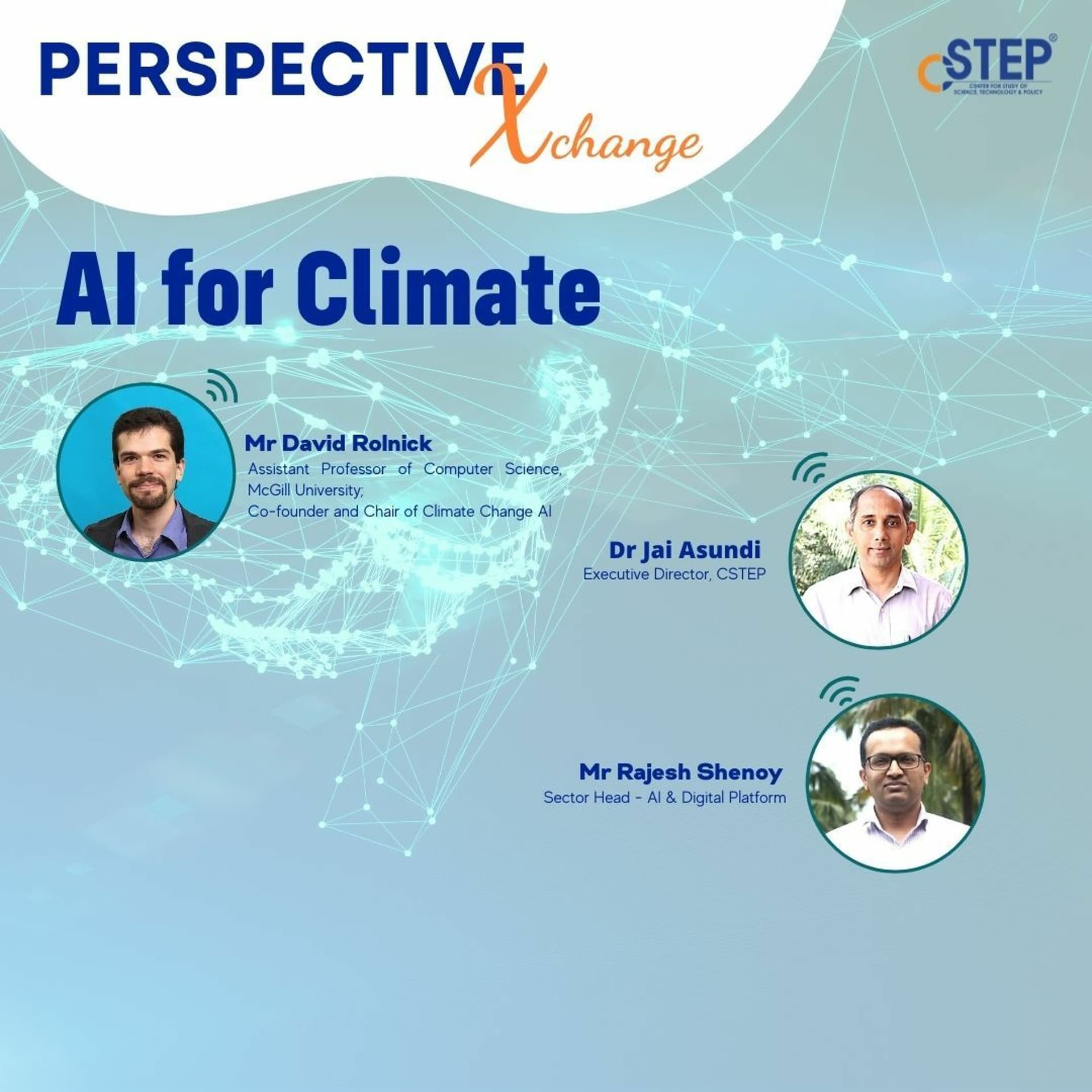 Perspective Xchange - AI for Climate - CSTEP_India cover