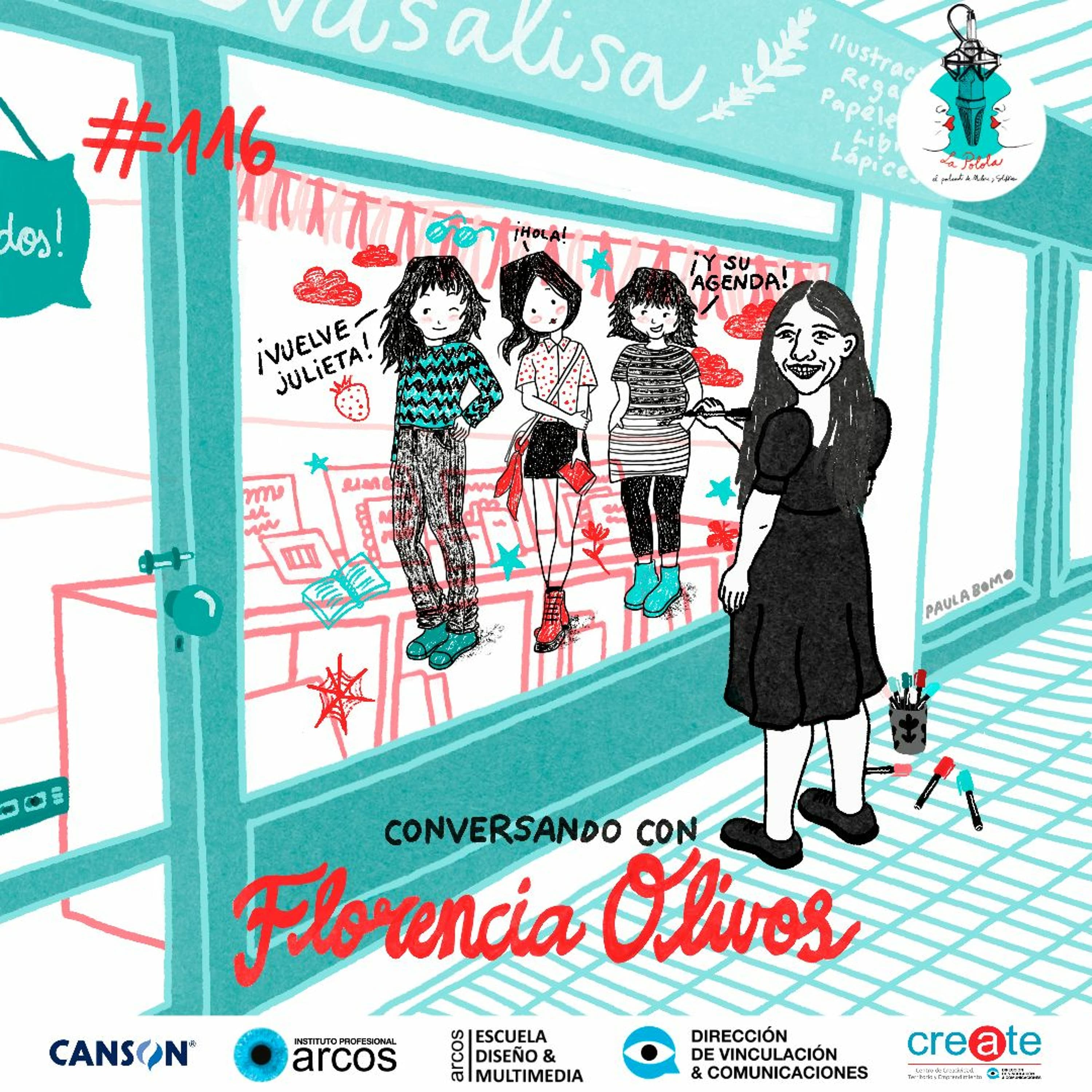 La Polola Cap #116  Conversando con Florencia Olivos - La Polola cover