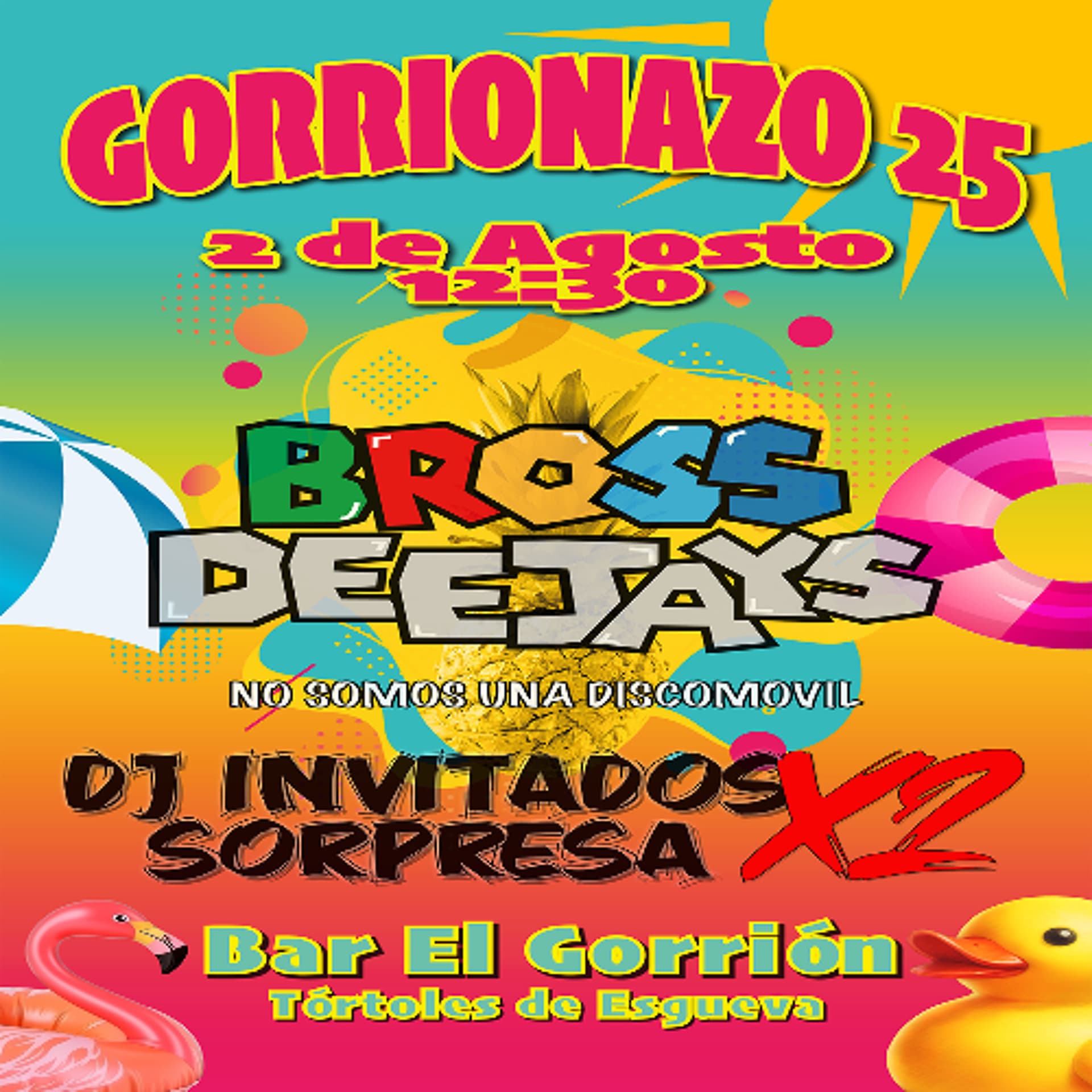 Bross Deejays (Gorrionazo 25) - Moth cover