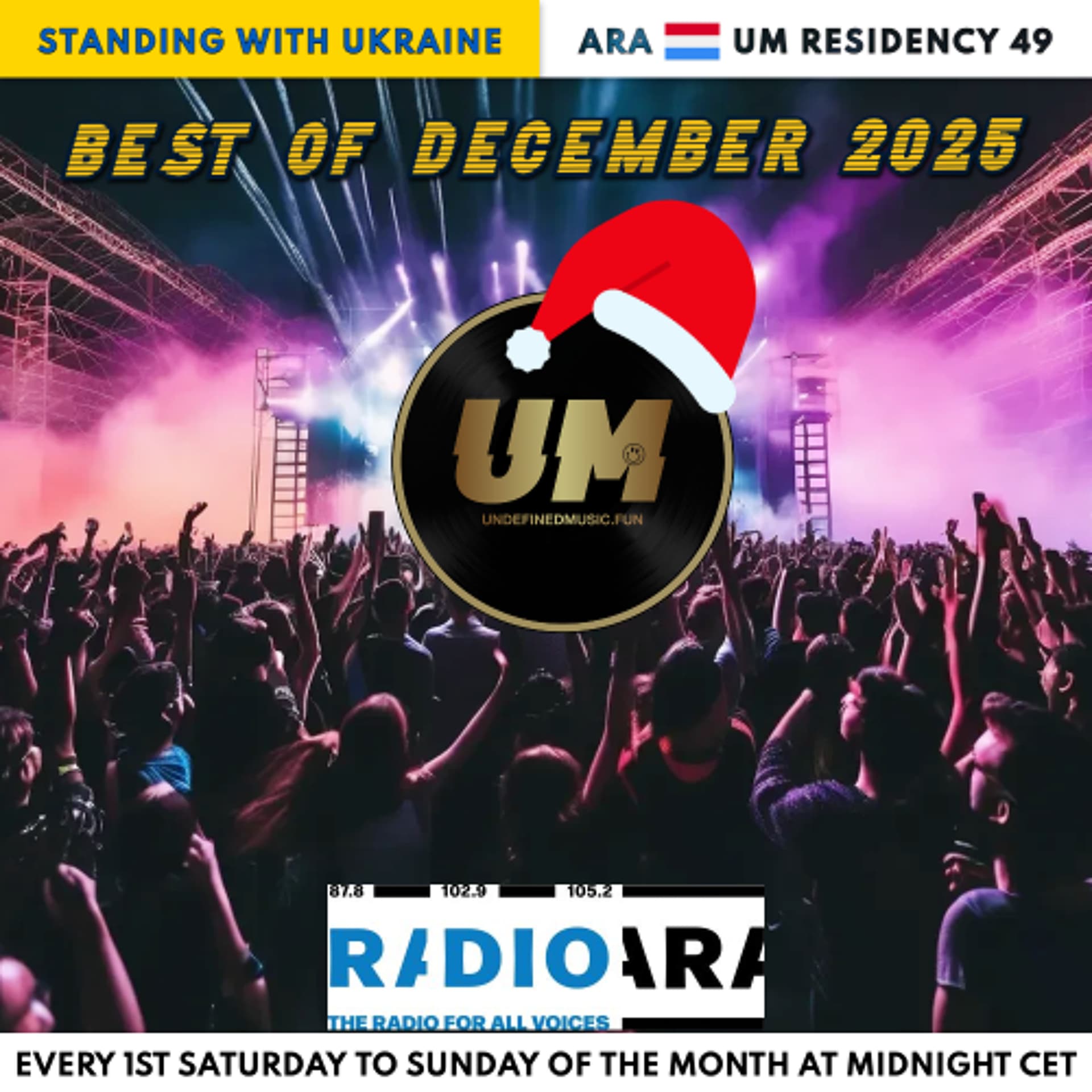 Let'z Party N° 49 | 04.01.2026 | UM - ARA residency - UNDEFINED MUSIC cover