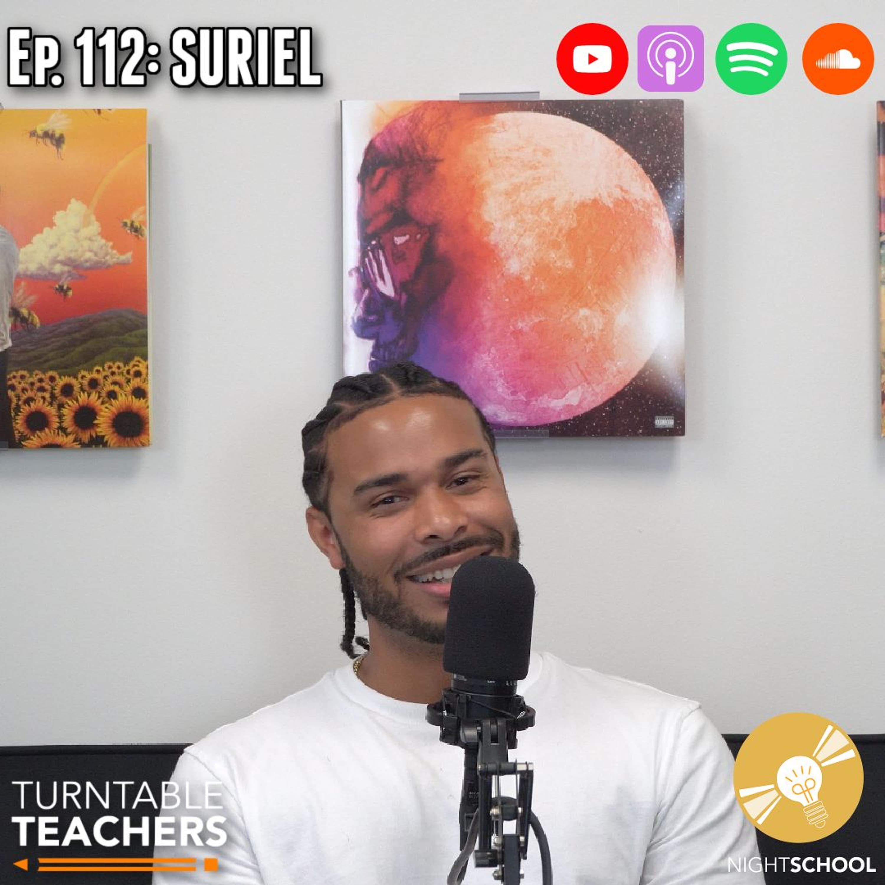 Night School Ep. 112 (Guest Speaker: Suriel) - Turntable Teachers cover