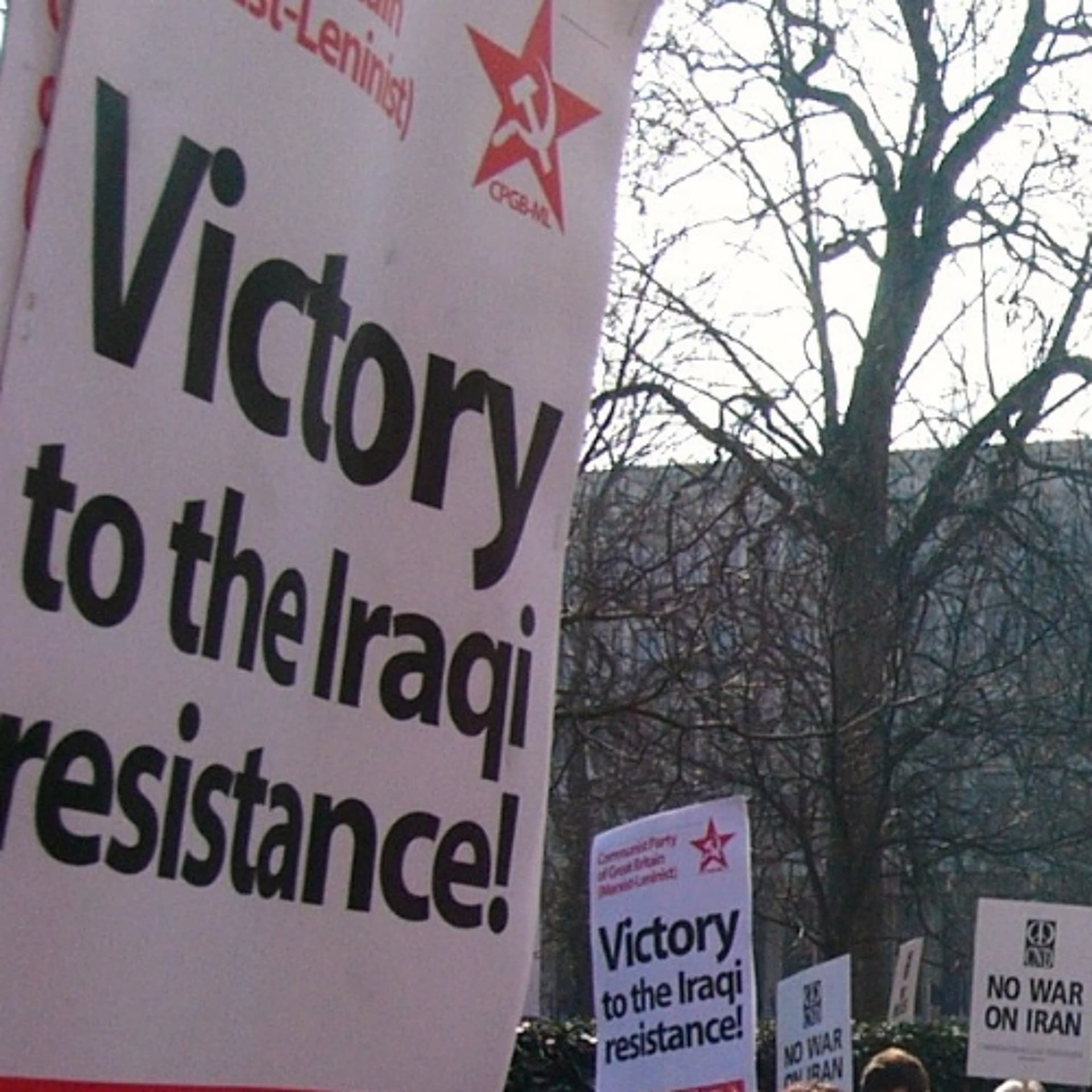 Build the antiwar movement in Britain - Proletarian Radio cover