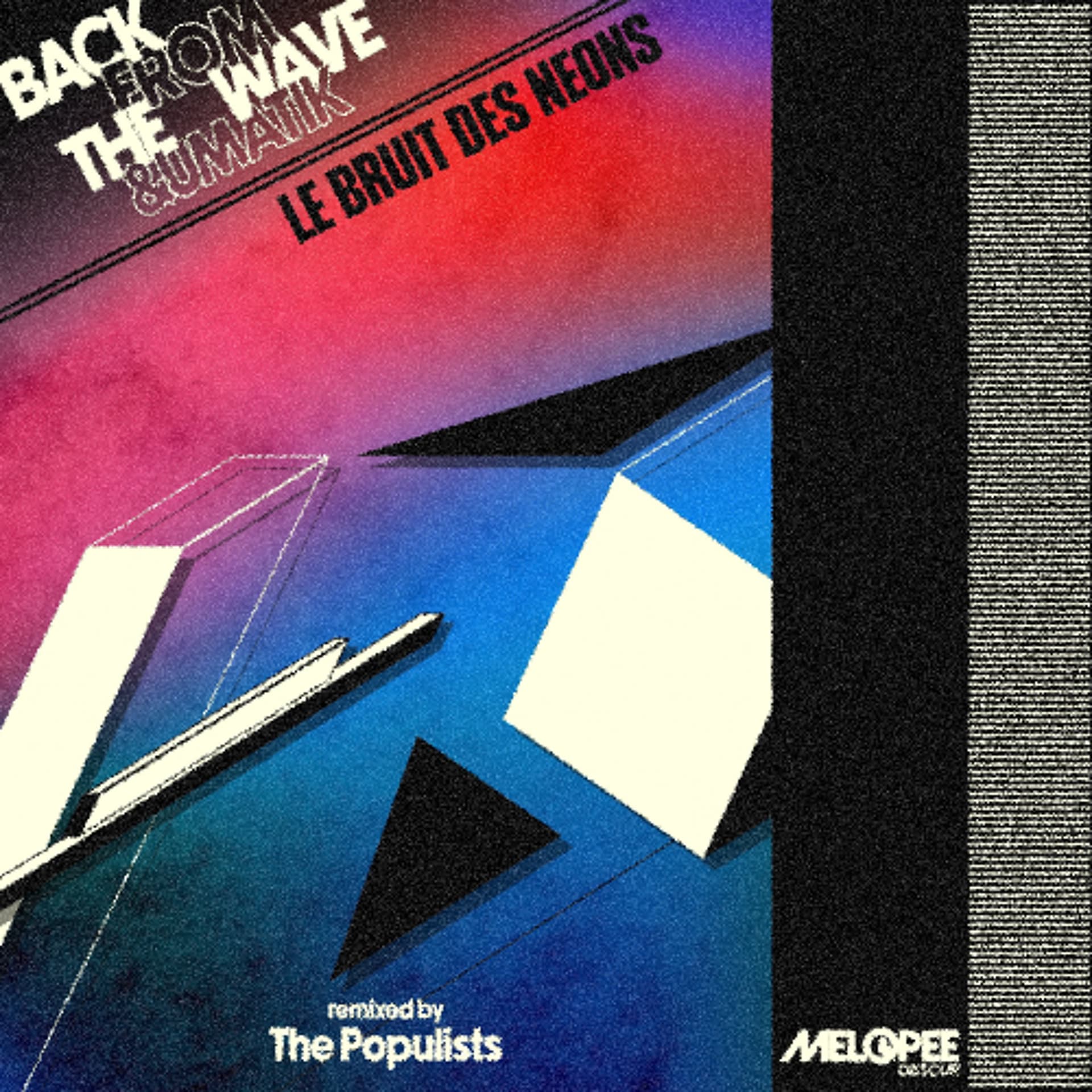 PREMIERE : Back From The Wave & Umatik - Maximal Minimal (Mélopée Records) - Mutant disco radio show cover