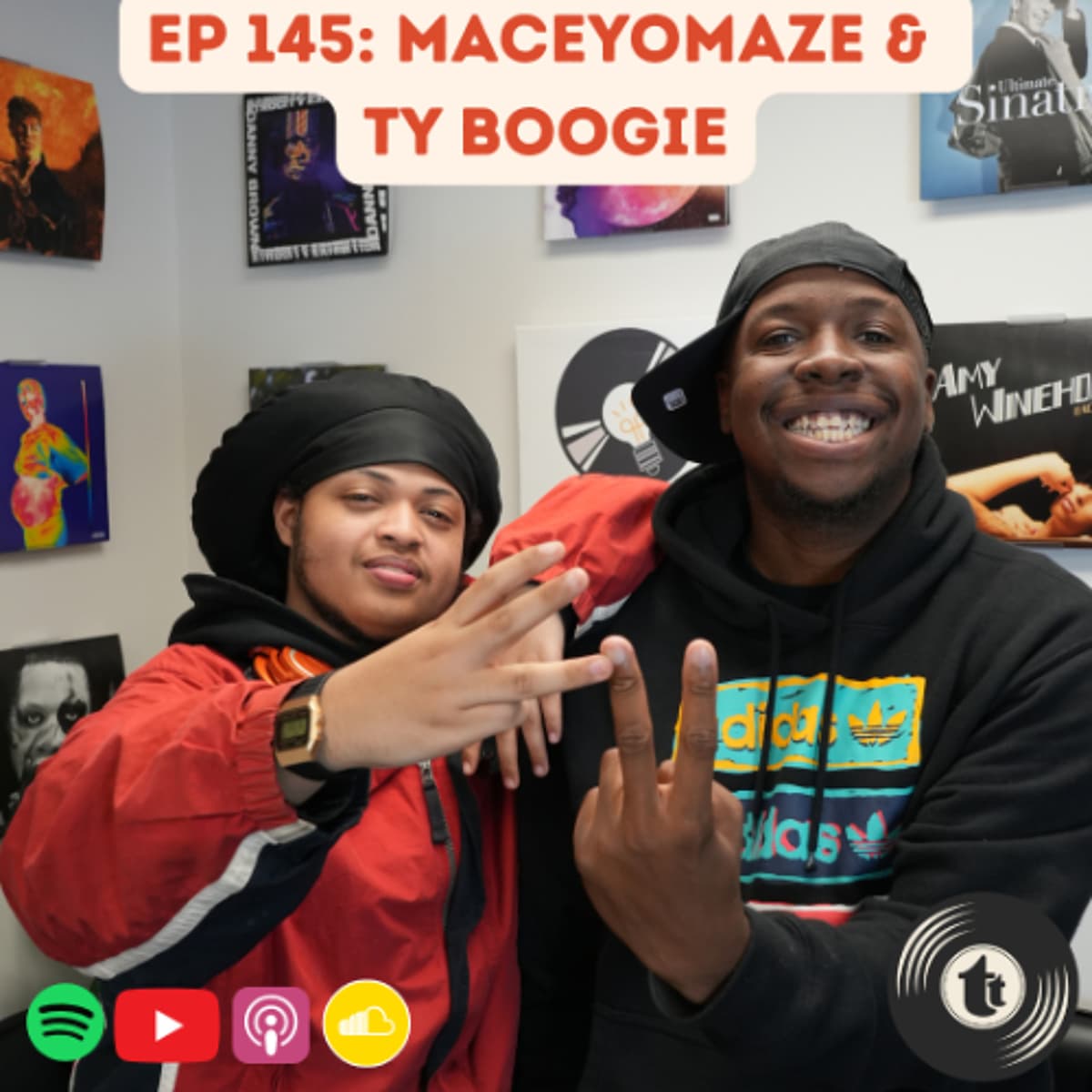 Guest Speaker Ep. 145: MaceyOMaze & Ty Boogie - Turntable Teachers cover