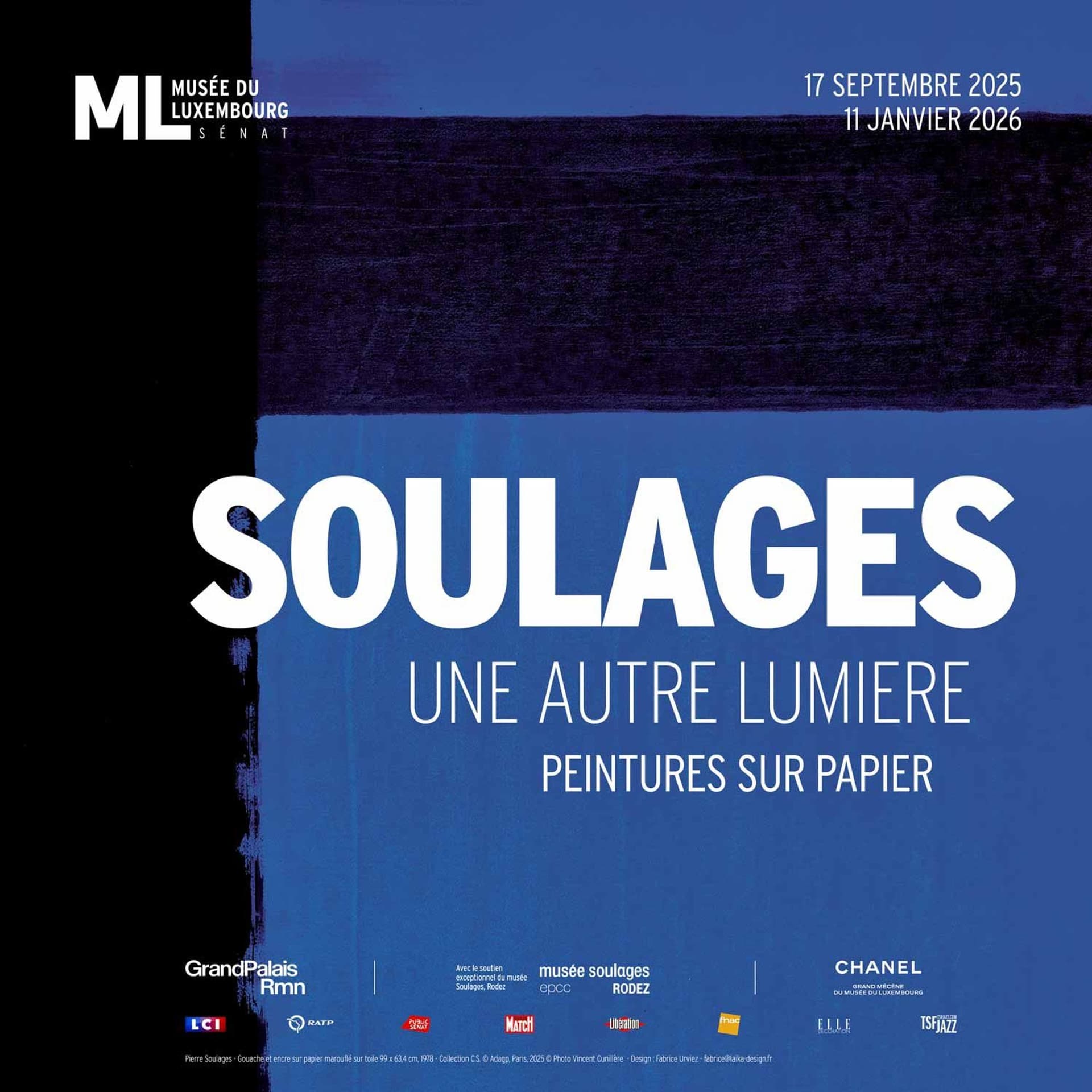 Conférence - Pierre Soulages, peintre-architecte - Grand Palais cover