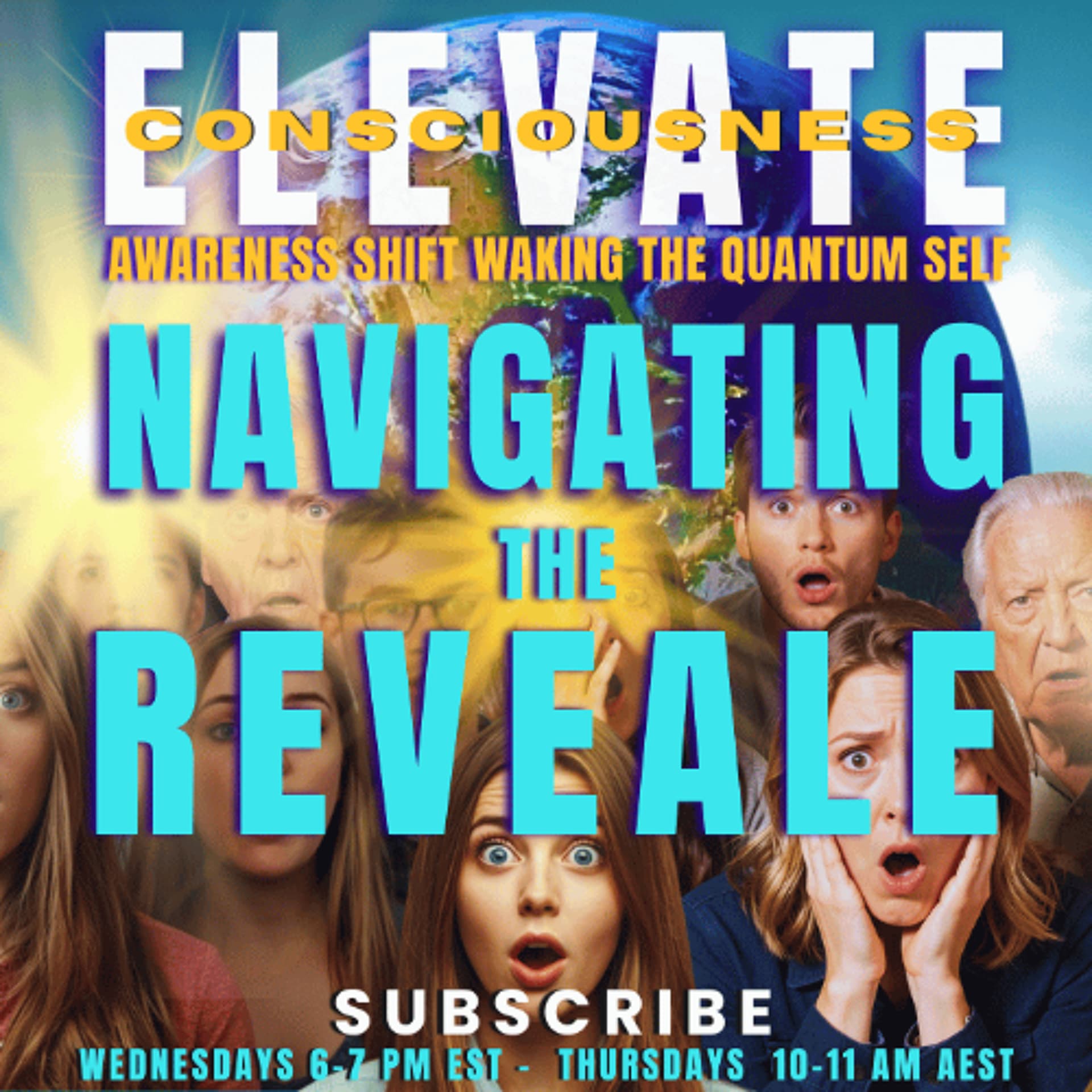 How to Navigate the Great REVEAL - ELEVATE The Awareness Shift - KAren Swain ATP Radio cover