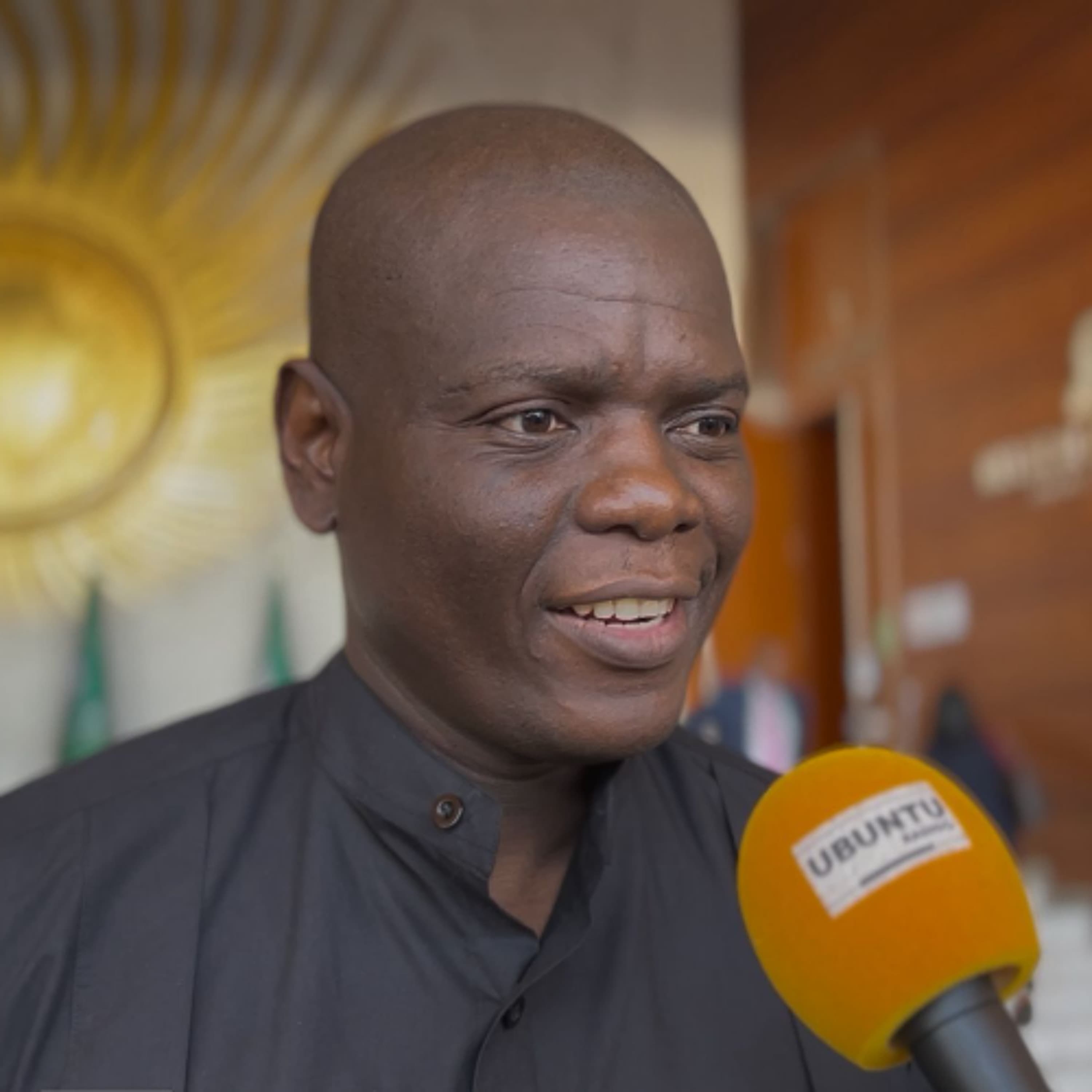 Minister Lamola in conversation with Ubuntu Radio. - UbuntuRadioZA cover