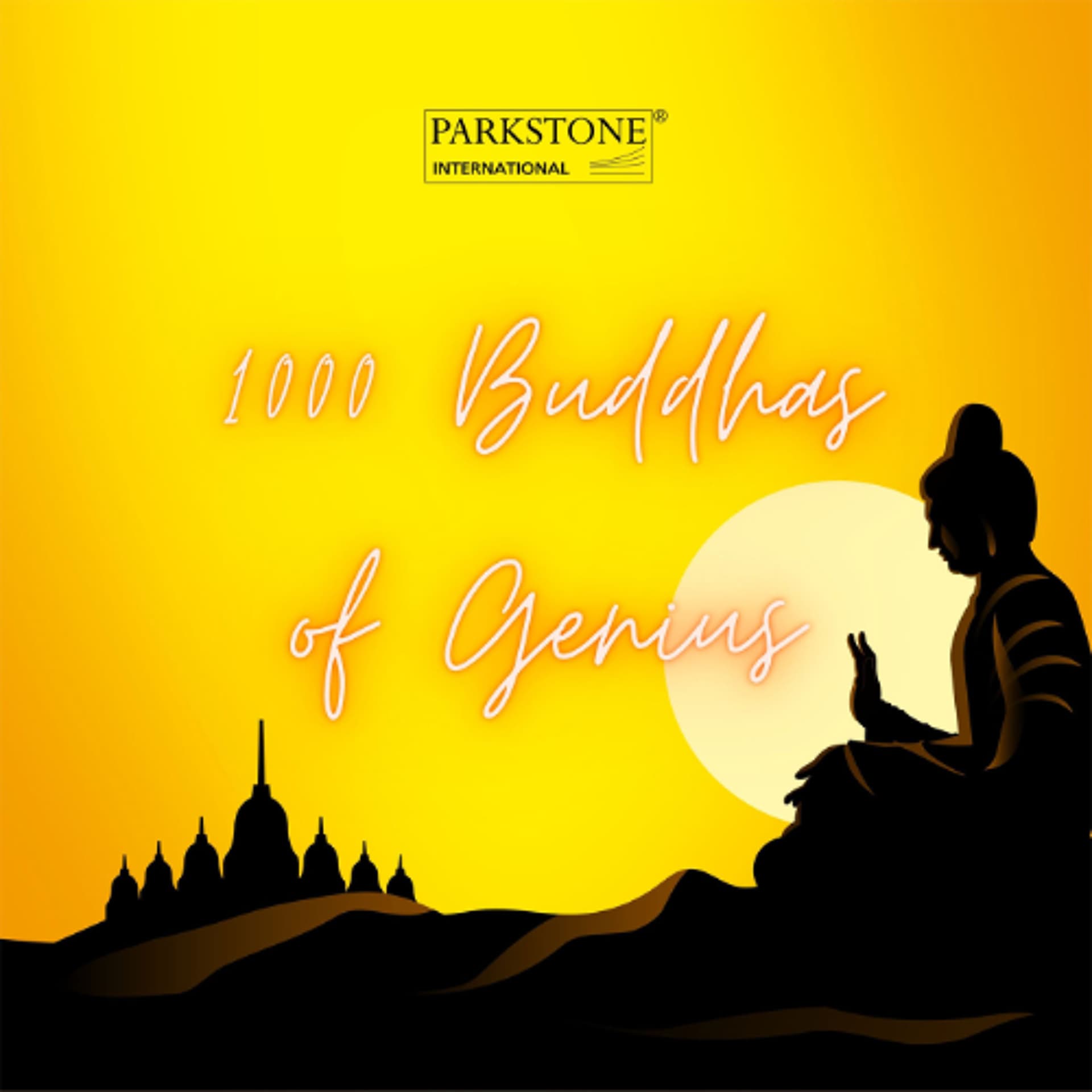 Inside the world of the 1000 Buddhas of Genius - Parkstone International cover