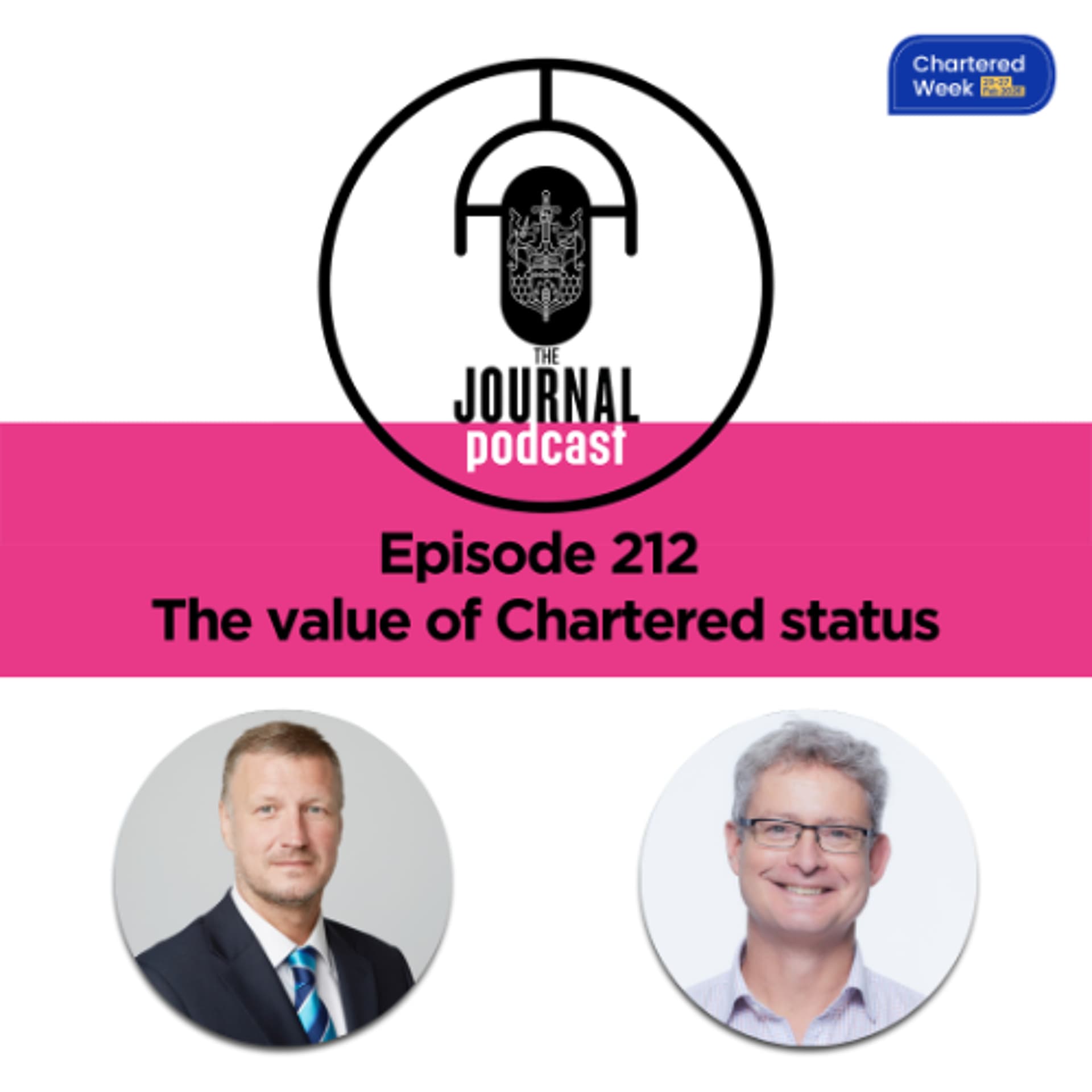 Episode 212 - The Value of Chartered Status - The Journal Podcast cover