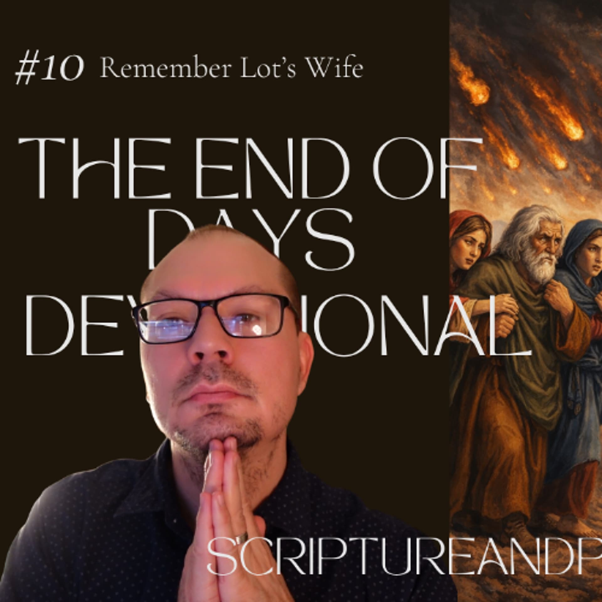 Remember Lot's Wife: A Call to Faithful Obedience - The End of Days, A 30-Day Devotional #10 - Scripture & Prophecy - Weekly Bible Studies cover