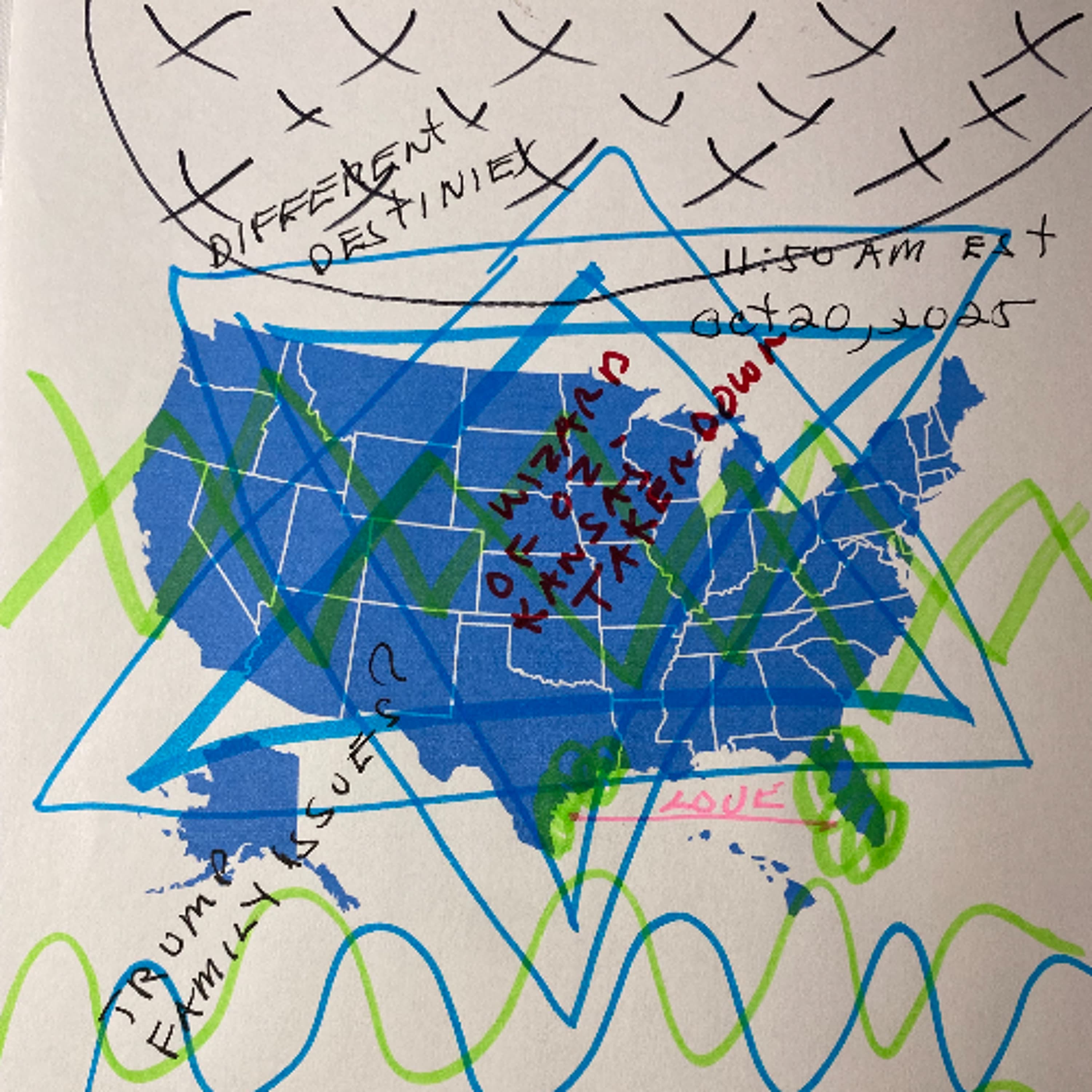 MIND CONTROL WIZARD OF OZ TAKEN DOWN? US GREAT VIBE - OCTOBER 20, 2025 - Frances Fox: News From Other Dimensions cover