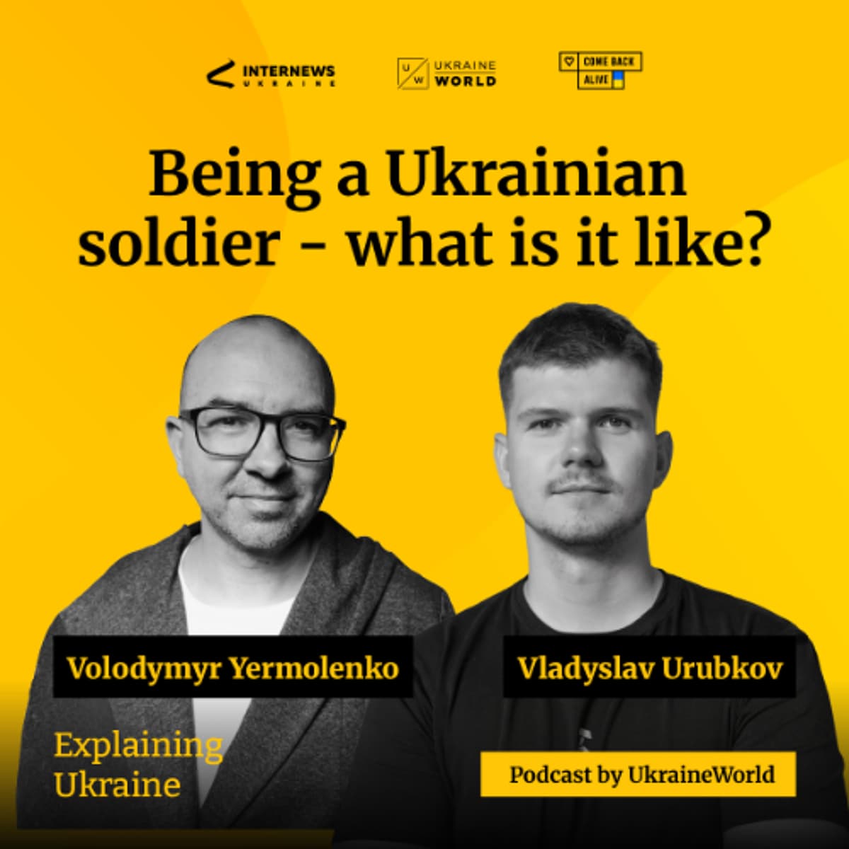 Being a Ukrainian soldier - what is it like? - with Vladyslav Urubkov - Explaining Ukraine cover
