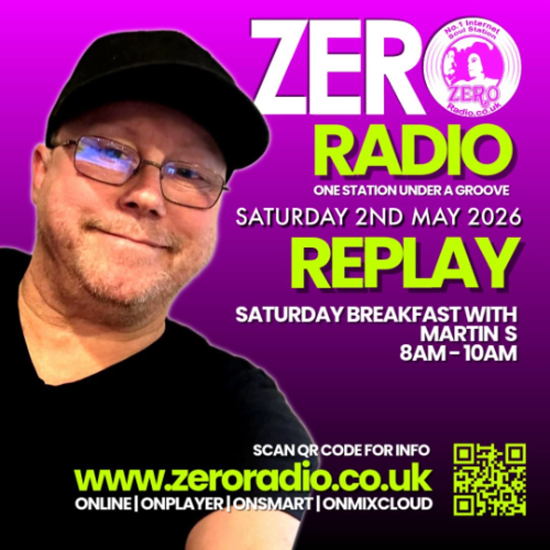 Saturday 2nd May 2026 Zero Breakfast Show — Mi - CO9 THE HOME OF GOOD MUSIC cover