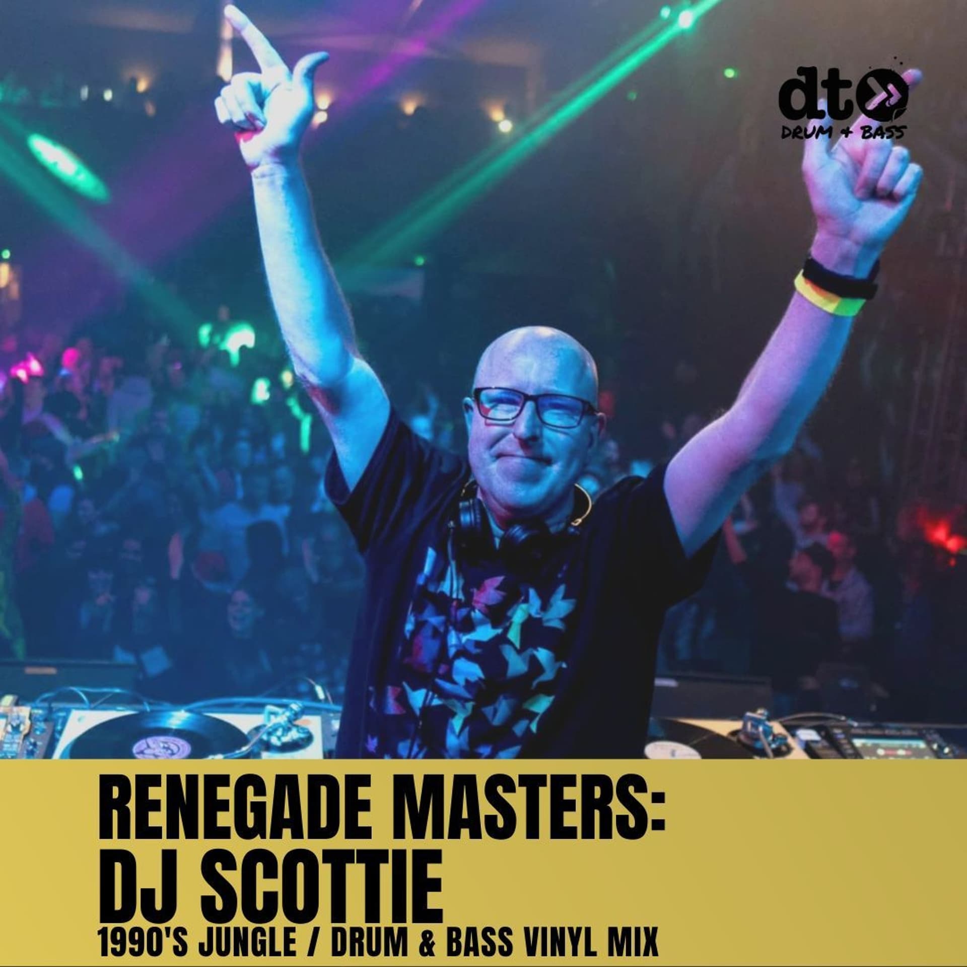 RENEGADE MASTERS: DJ Scottie - 1990's Jungle / Drum & Bass Vinyl Mix - Renegade Riddims cover