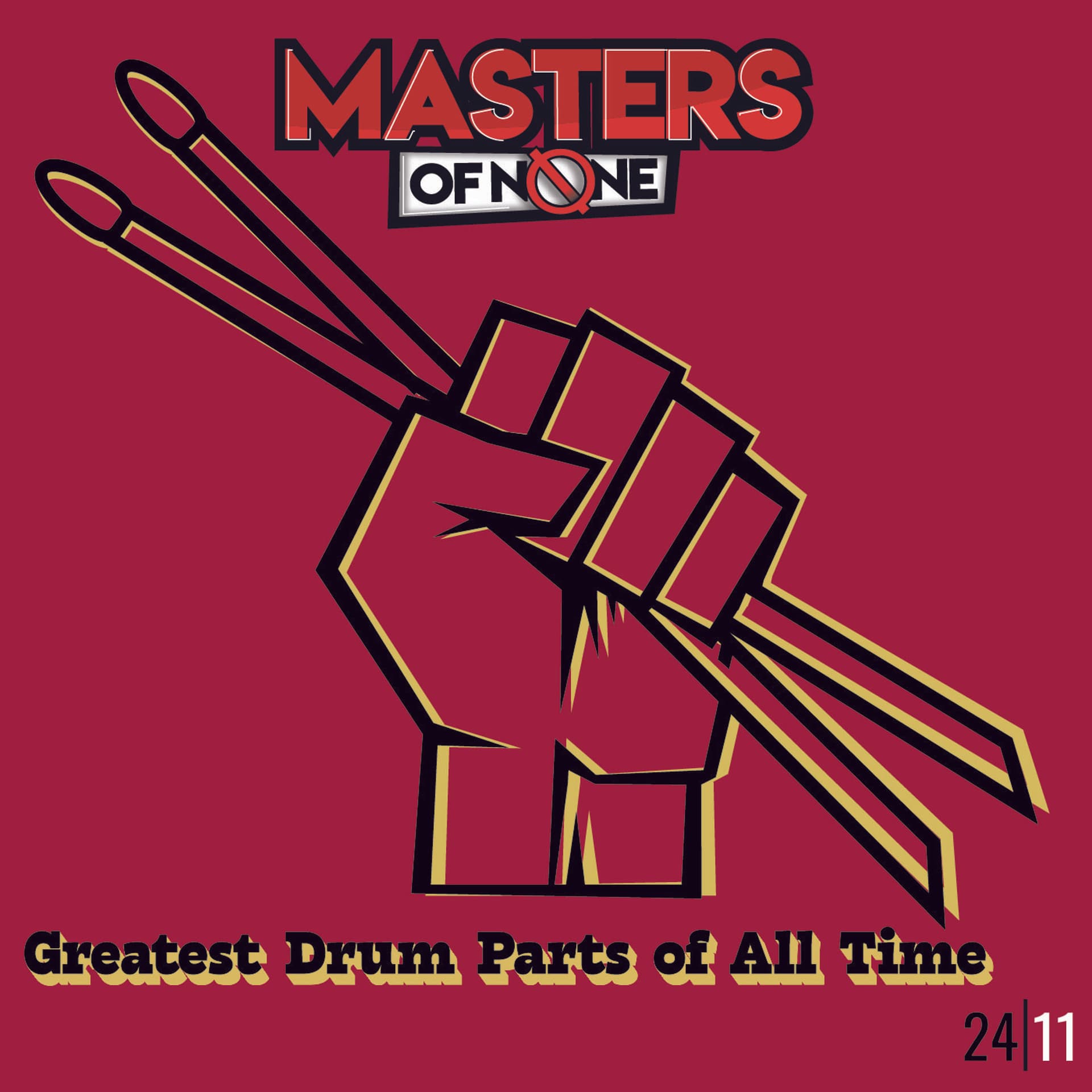 EP 24.11 - Best Drum Parts - Masters of None cover