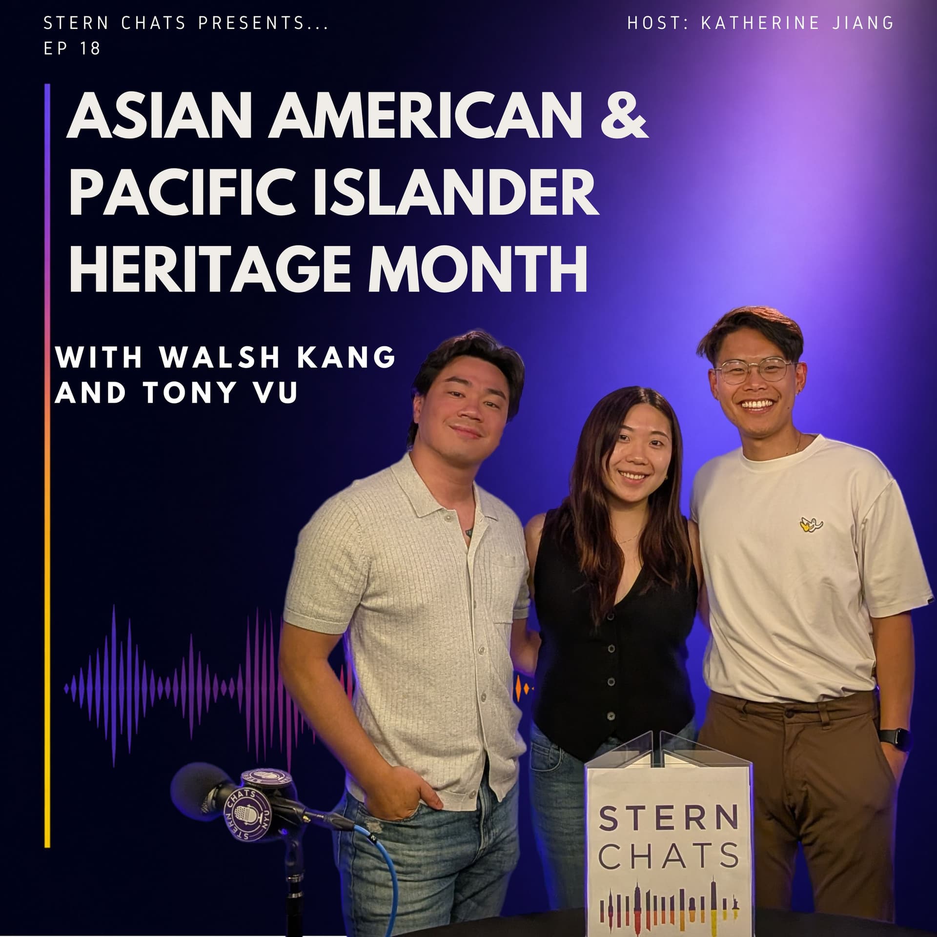 Asian American and Pacific Islander Heritage Month - Stern Chats cover