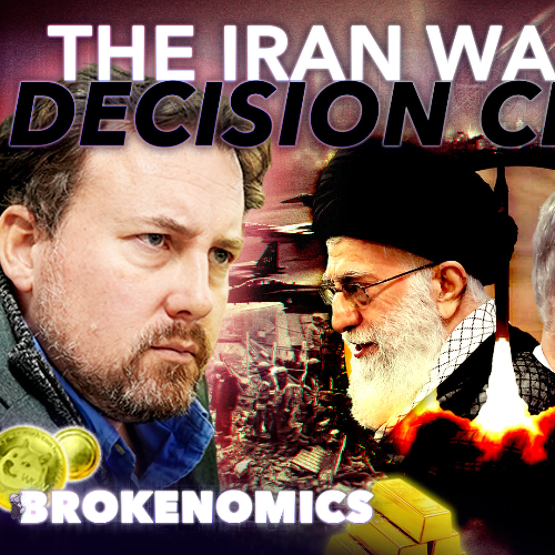PREVIEW LIVE: Brokenomics | The Iran War - The Podcast of the Lotus Eaters cover