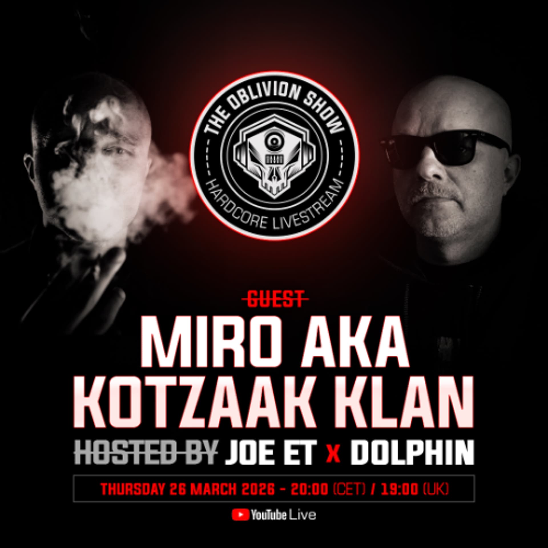 THE OBLIVION SHOW EP 050 - MIRO AKA KOTZAAK KLAN, DOLPHIN & JOE ET — The Oblivion Show cover