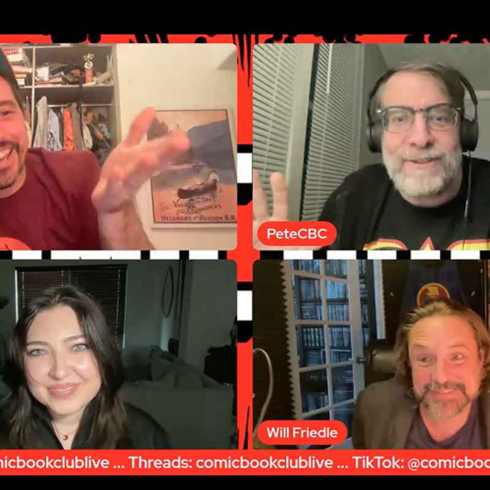 Comic Book Club: Will Friedle And Shelby Young, Paul Pope, And John Dudley - Comic Book Club cover