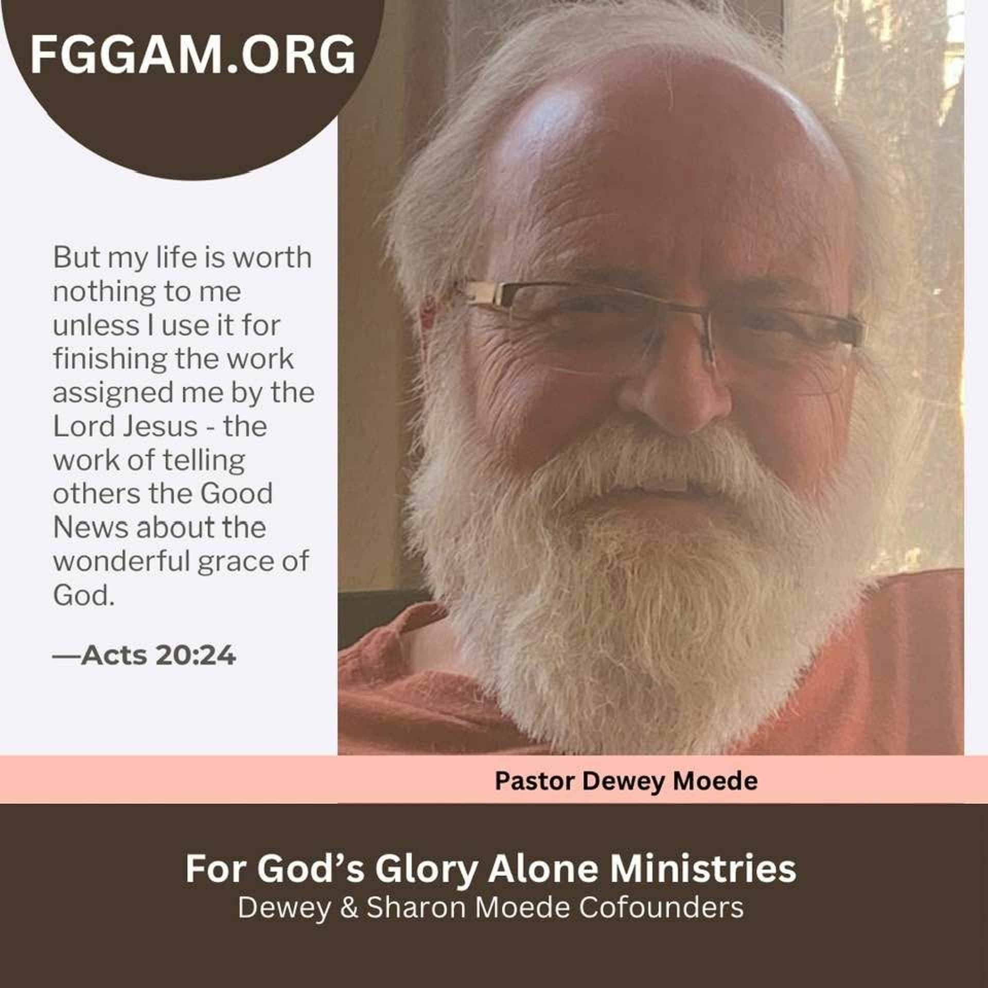 Doubt and Fear - For God's Glory Alone Ministries cover