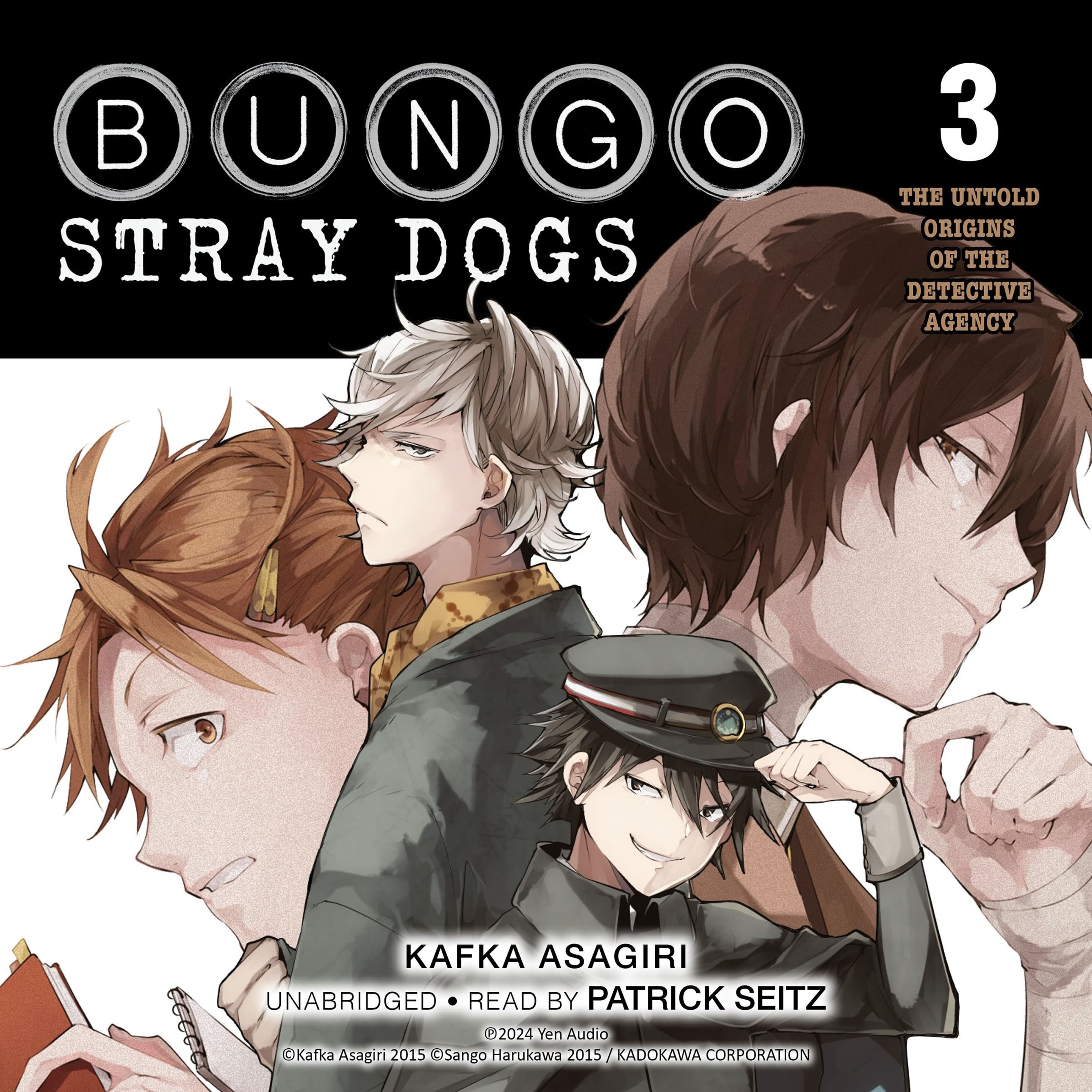 Bungo Stray Dogs, Vol. 3 By - Book Friends Forever cover