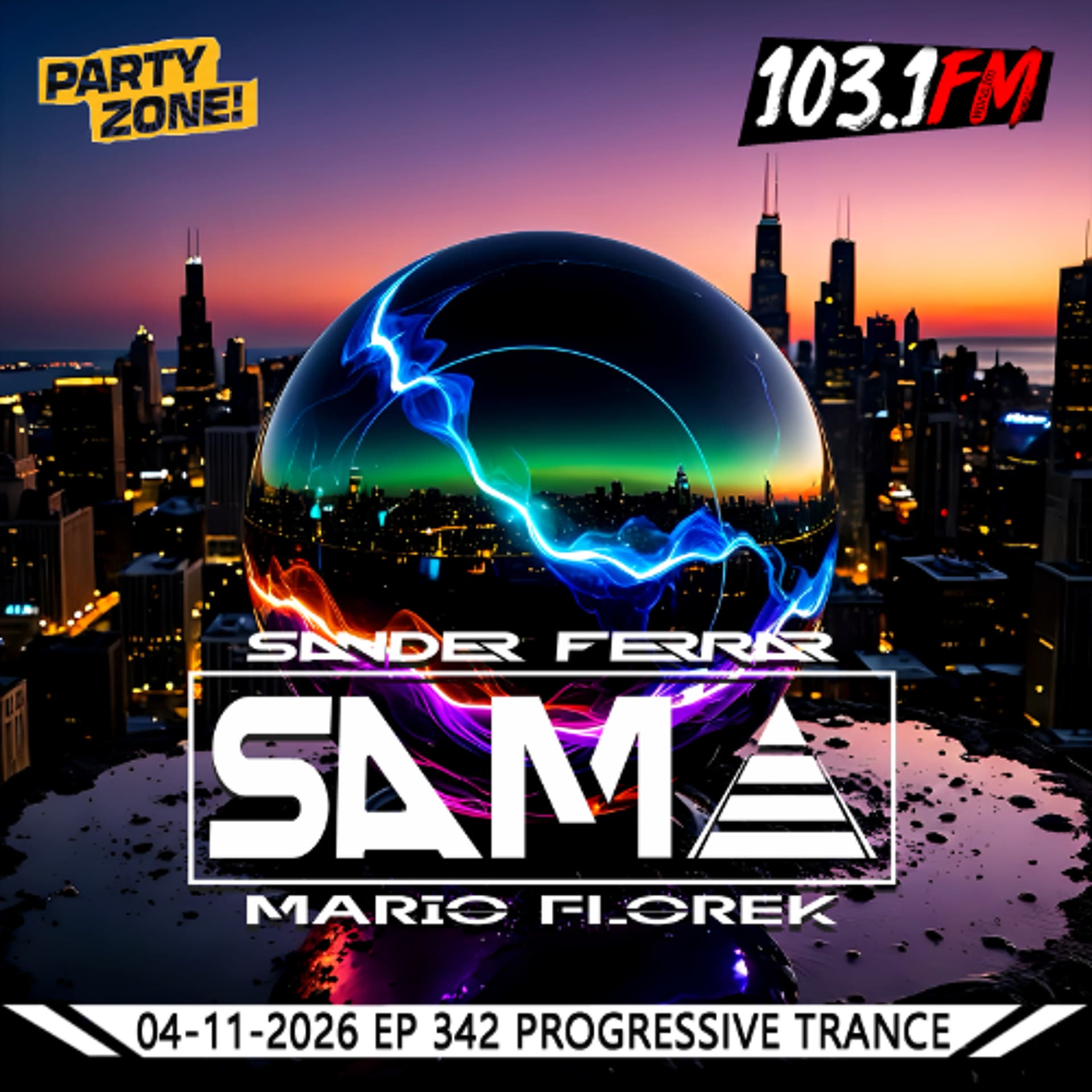 04-11-2026 Party Zone EP 342 S.A.M.A. - Mario Florek (S.A.M.A. & XM Project) cover