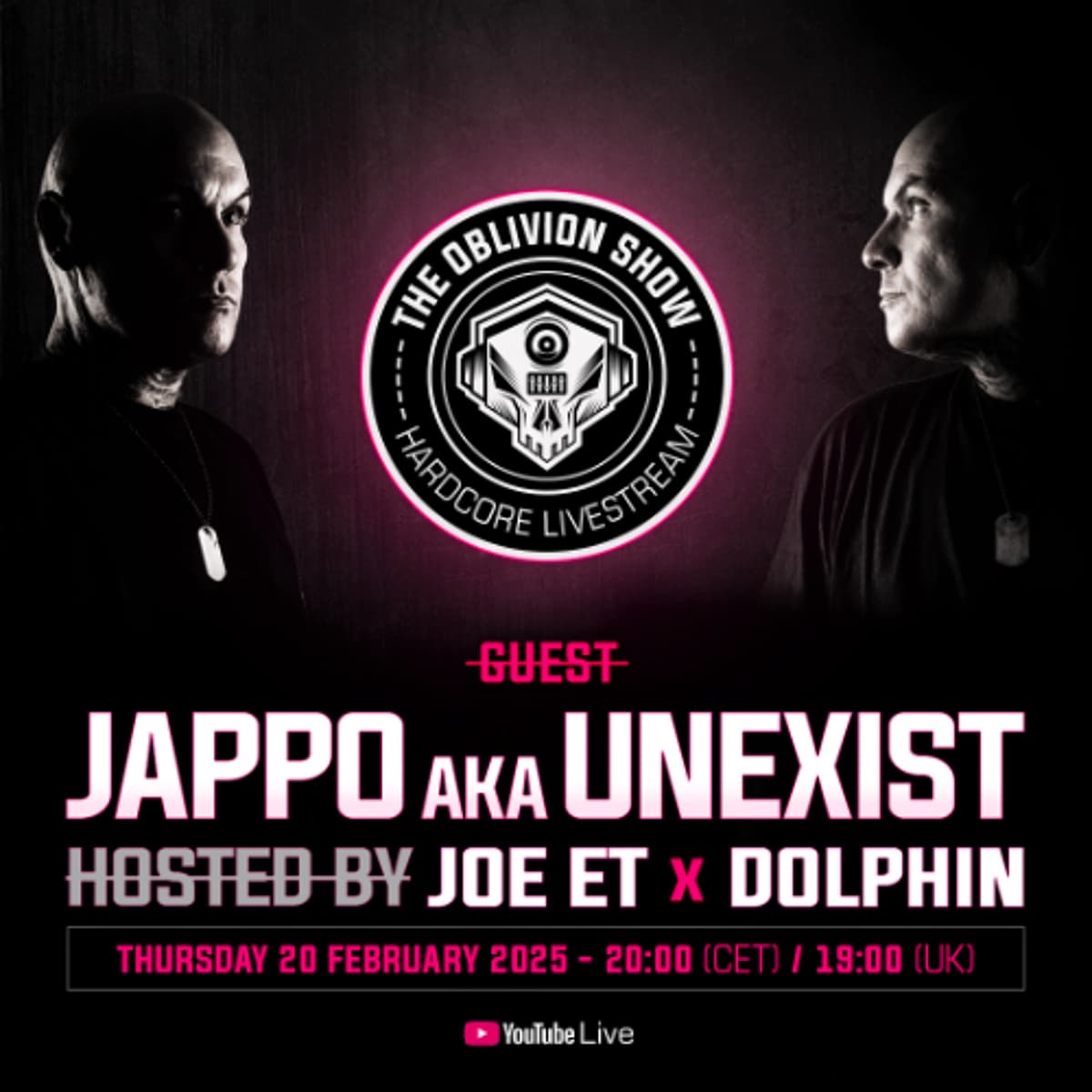 THE OBLIVION SHOW EP046 - JAPPO AKA UNEXIST, DOLPHIN & JOE ET - The Oblivion Show cover