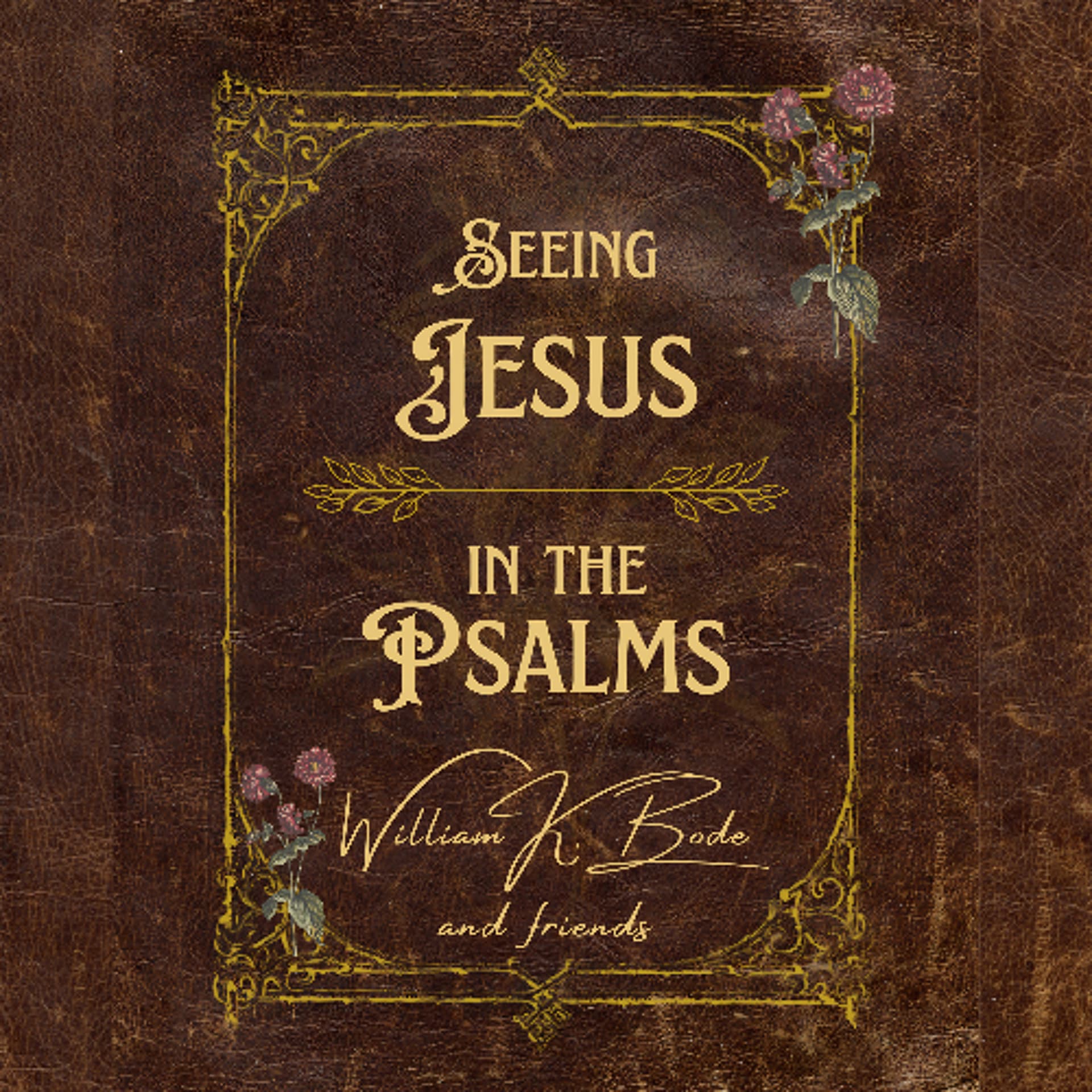 The Seeing Jesus in the Psalms podcast. (EN) espisode 2 — William Bode cover