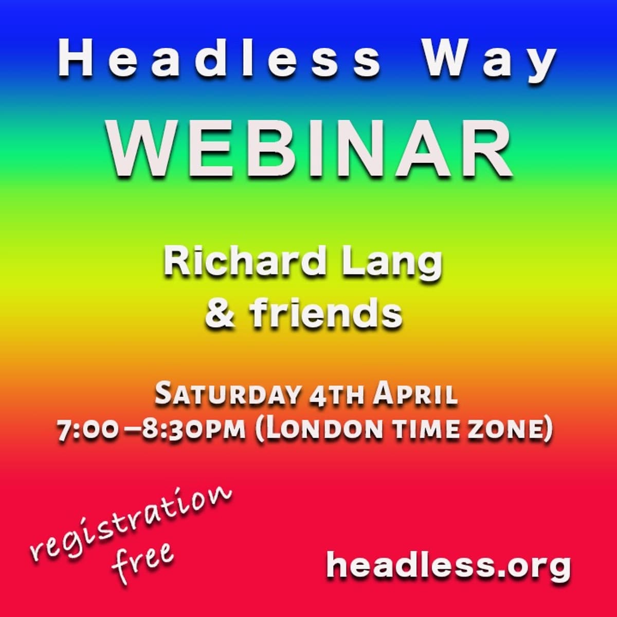 Headless Way webinar April 4, 2020 - Headless way community cover