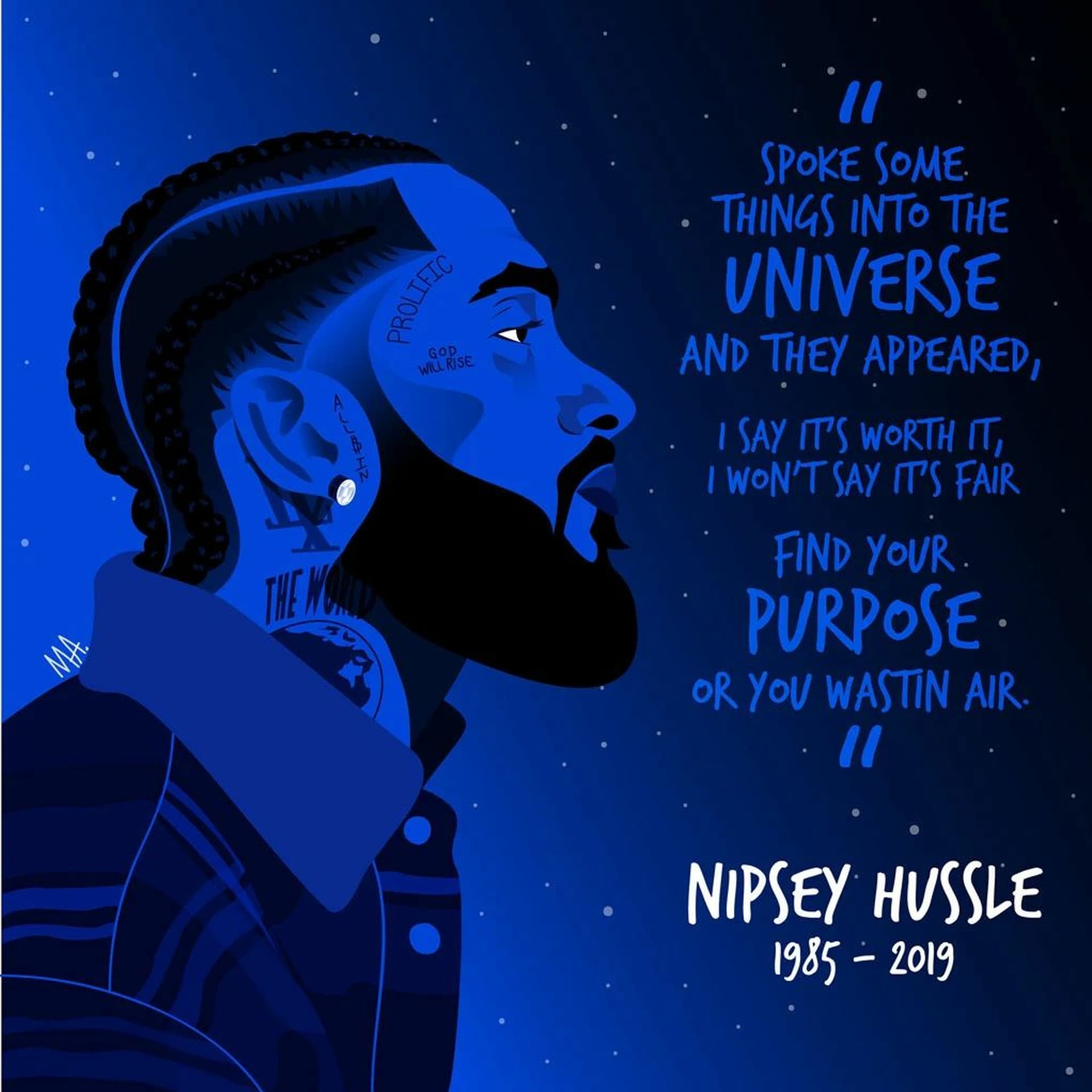 Nipsey Blue [Prod. by Nic Nash Beats aka LC Nick] - Nic Nash cover