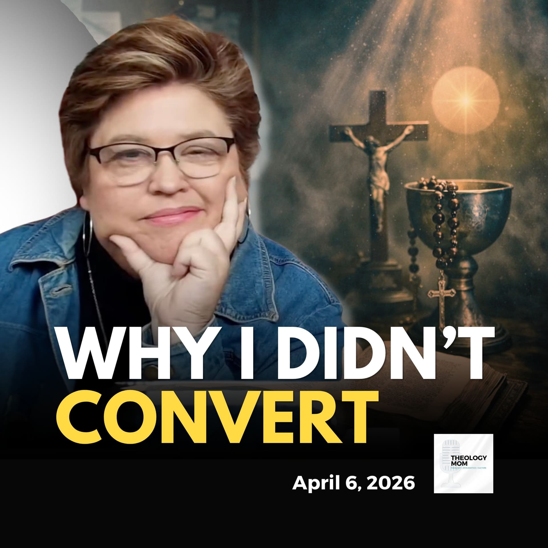 Why I Didn't Convert to Catholicism or Orthodoxy: My Journey Through Tradition - Theology Mom || All The Things cover