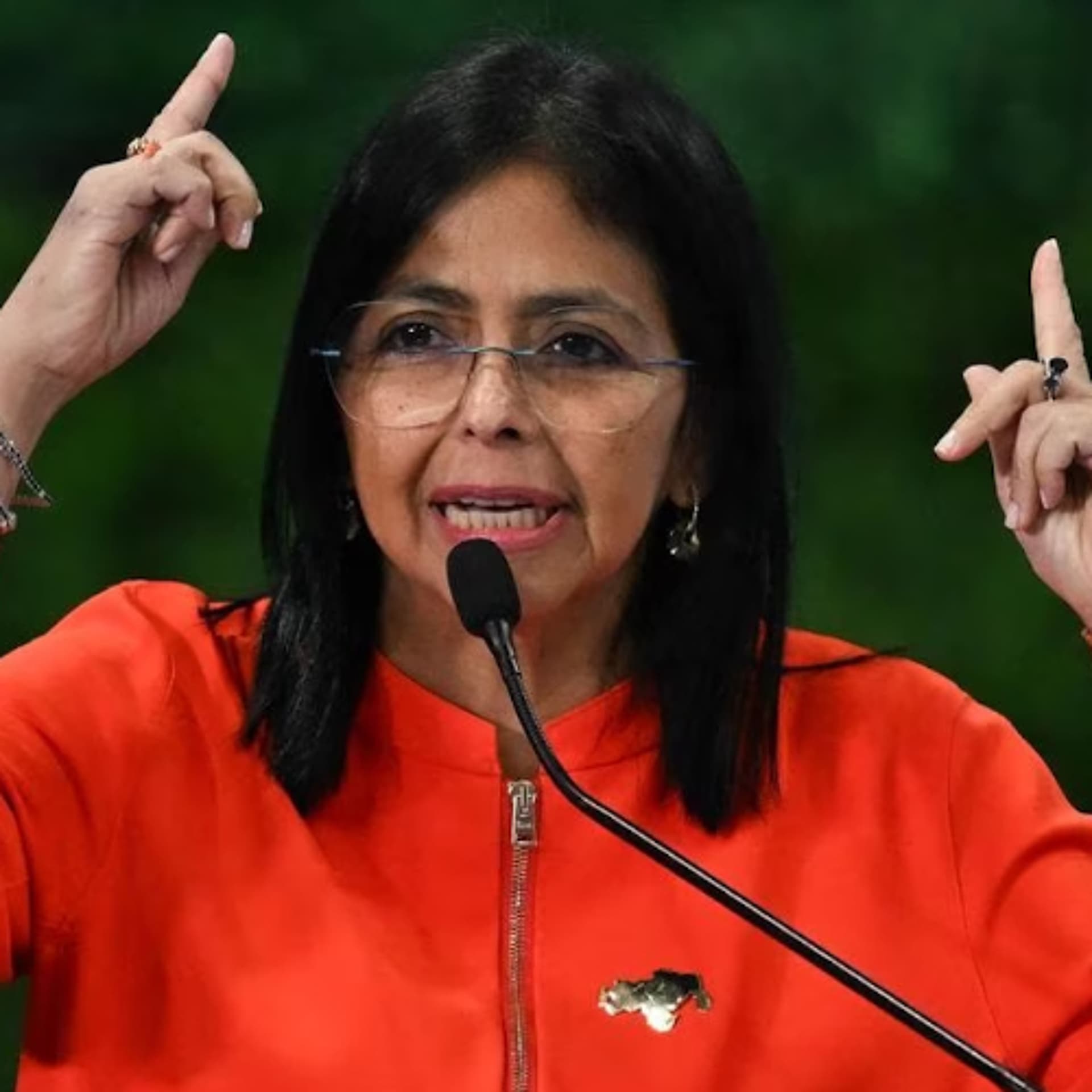 The weight on Delcy Rodríguez - Proletarian Radio cover