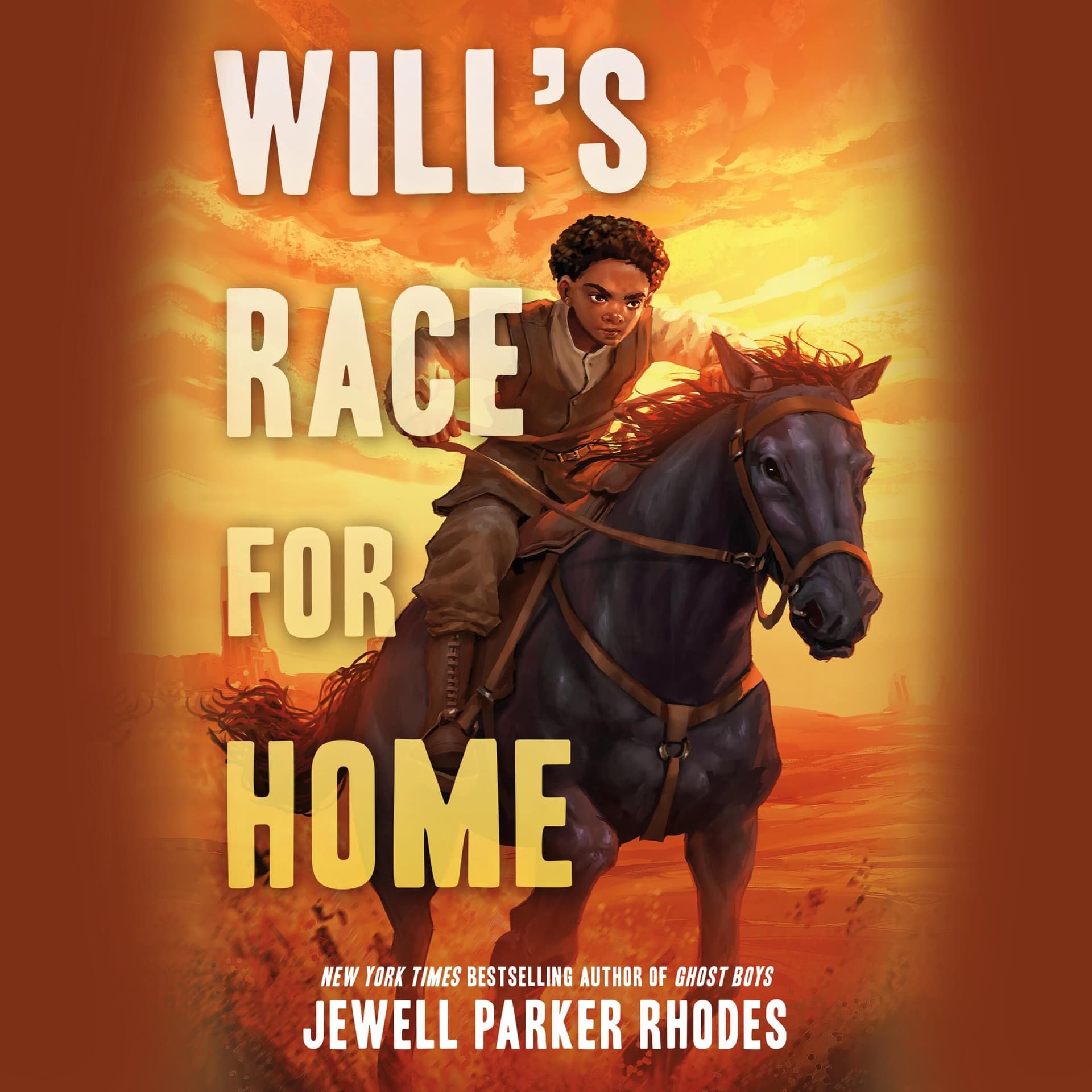Will's Race for Home By Jewell Parker Rhodes Read By Christopher Hampton — Book Friends Forever cover