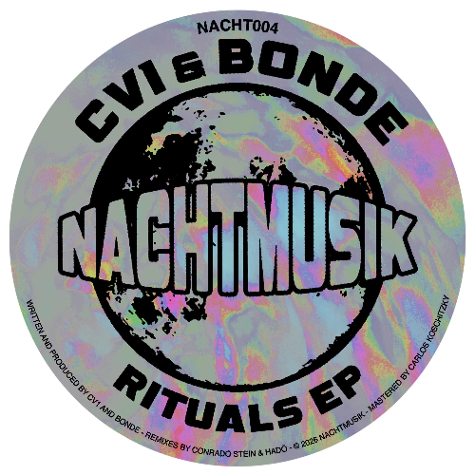 PREMIERE: CV1, BONDE - Avenue [NACHT004] — THE BRVTALIST cover