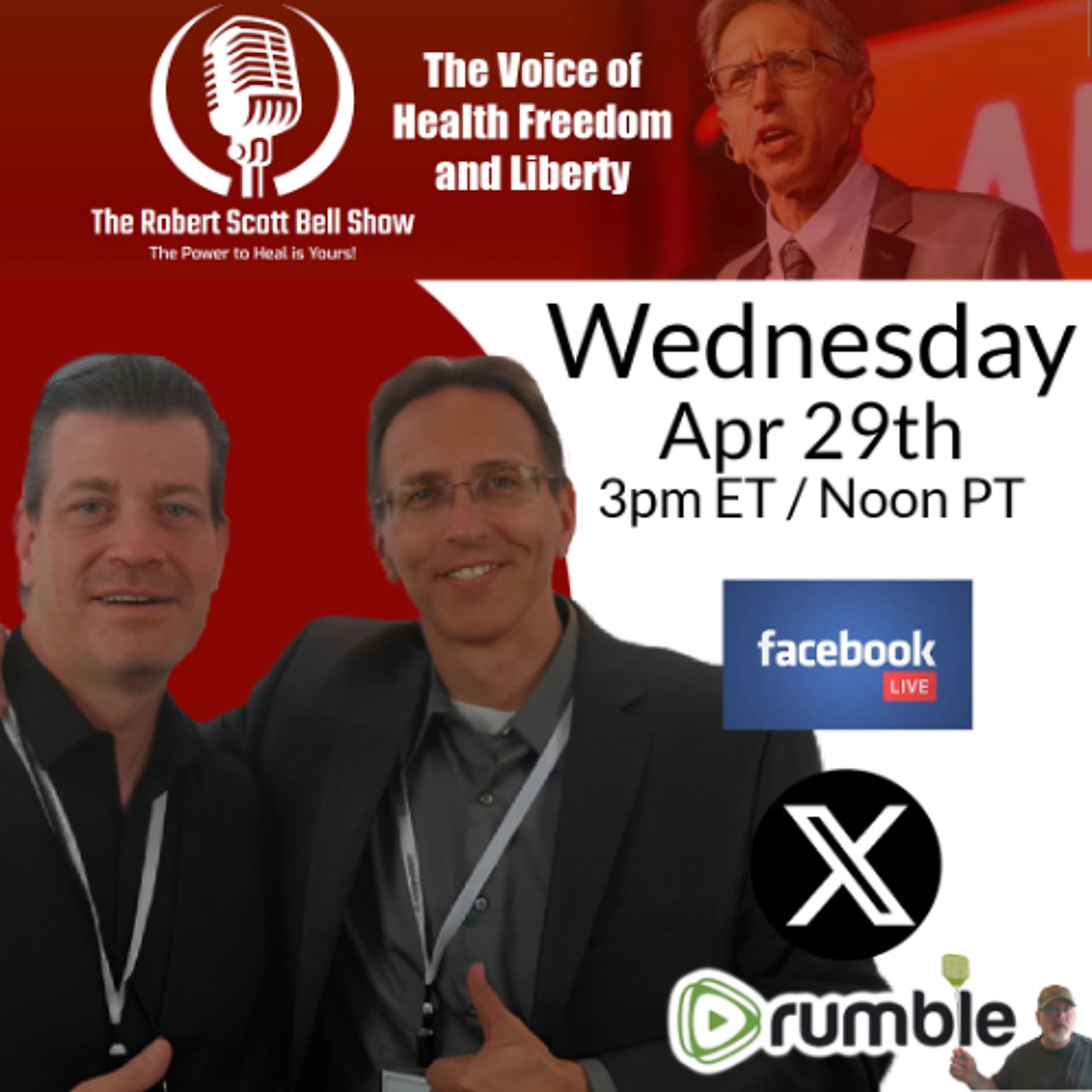 Offit Playbook Backfires, Autism Awareness Critique, Child Vaccine Control Grid, Durbin Supplement Threat - The RSB Show 4-29-26 — The Robert Scott Bell Show cover
