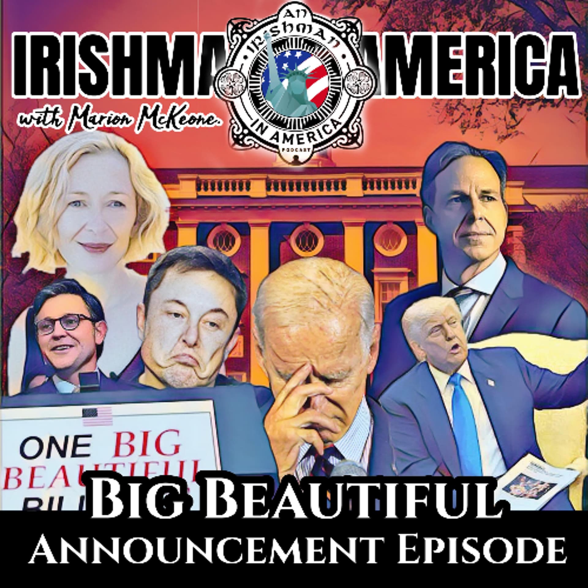 Big Beautiful Announcement - Irishman in America Podcast - An Irishman Abroad cover
