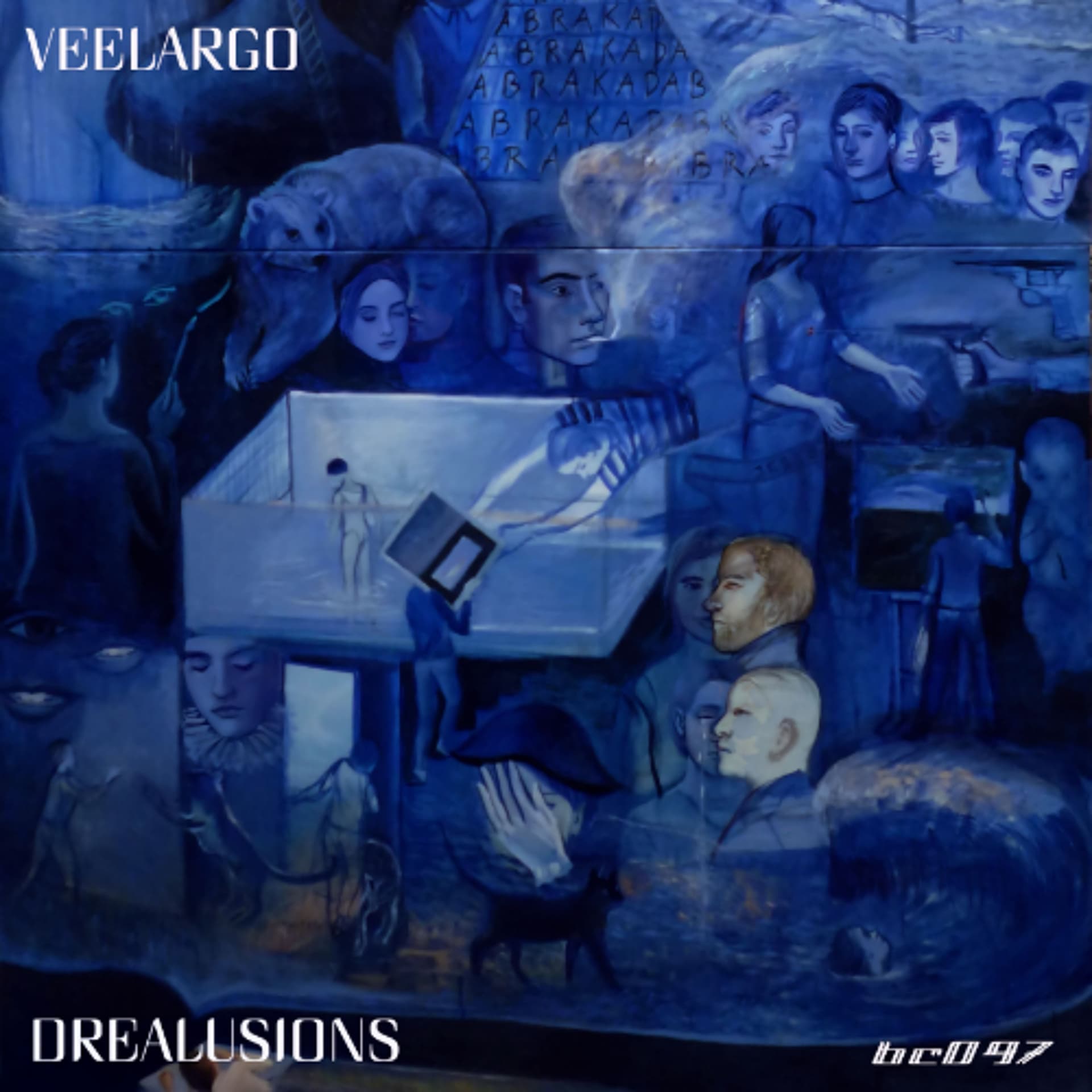 WL//WH Premiere: VEELARGO "Starcase" (off "Drealusions" LP) [Bricolage] - WhiteLight//WhiteHeat cover