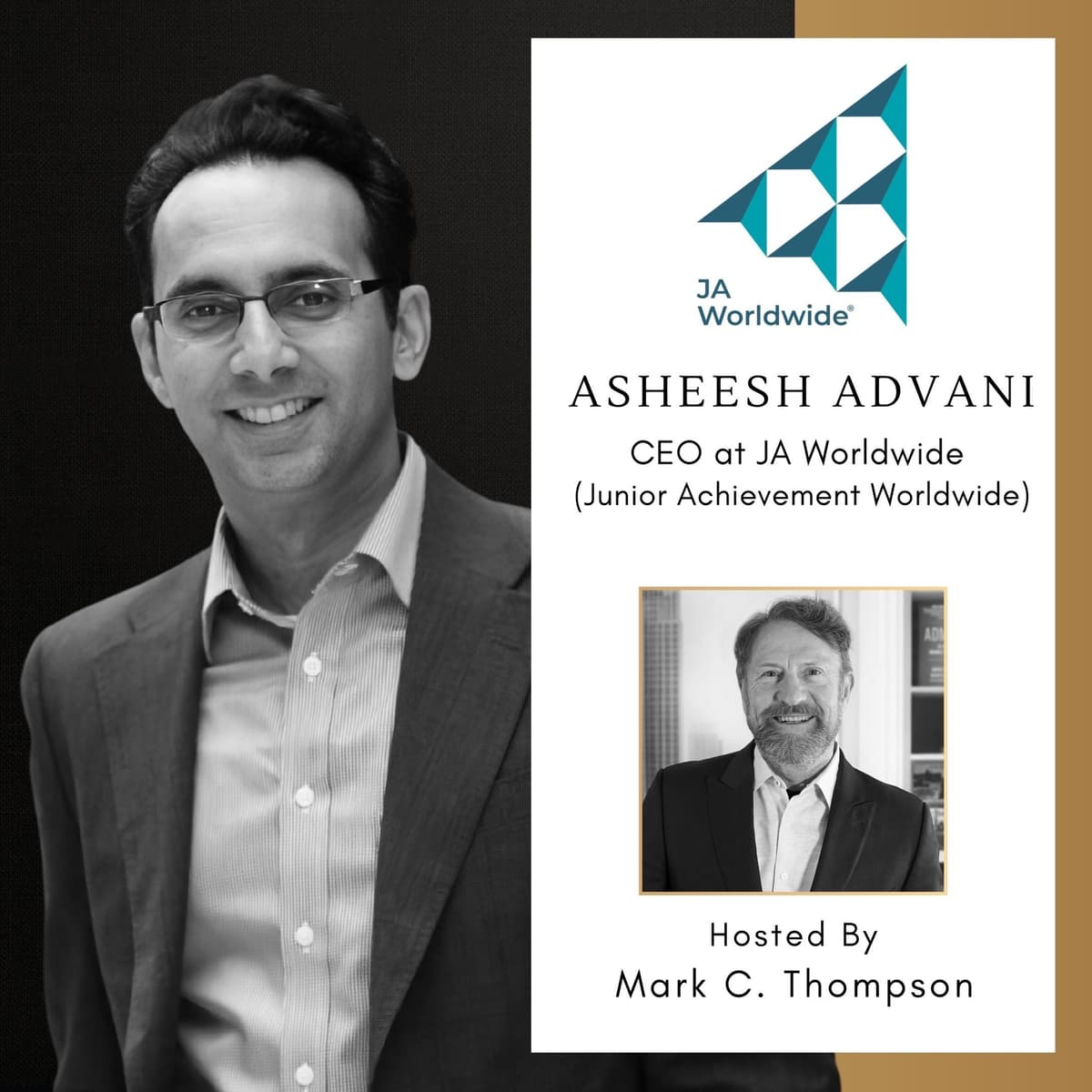 Asheesh Advani | JA Worldwide - The Chief Executive Podcast cover