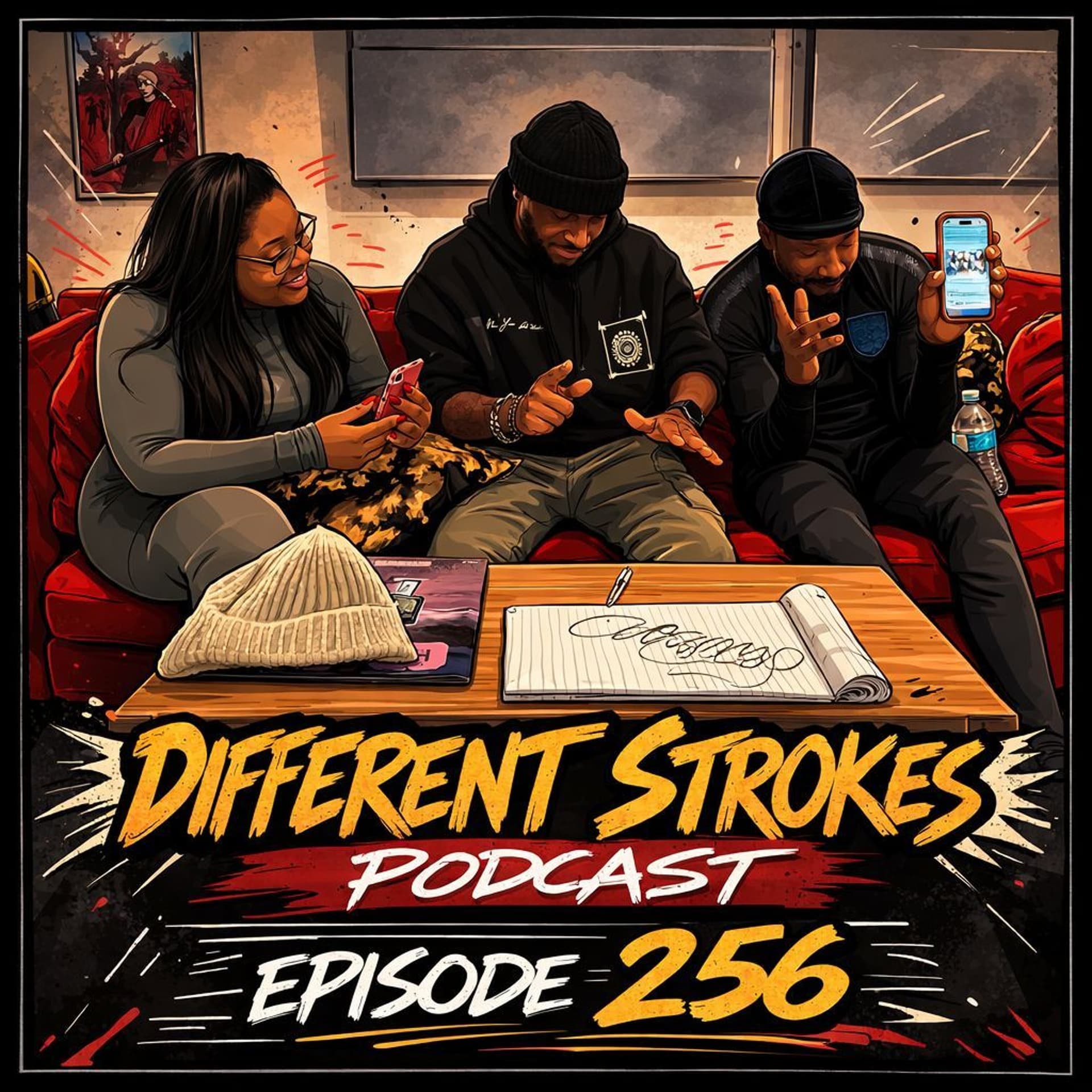 EP: 256 - So Basically, You Missed The Meat!?🍖 - Different Strokes Podcast !!! cover