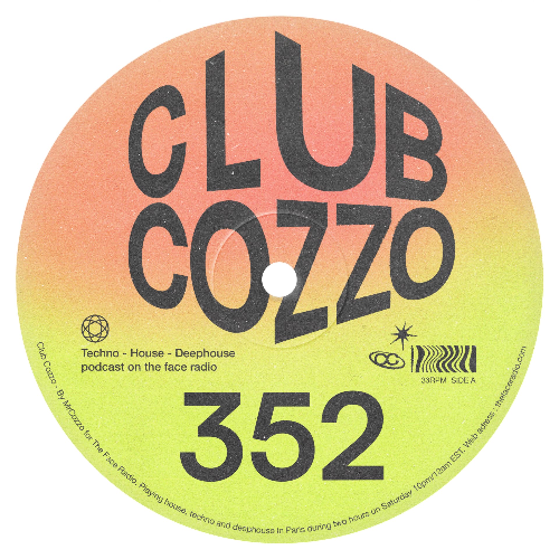 Club Cozzo 352 / Sweet Dreams - Mr Cozzo Seven/Eleven cover