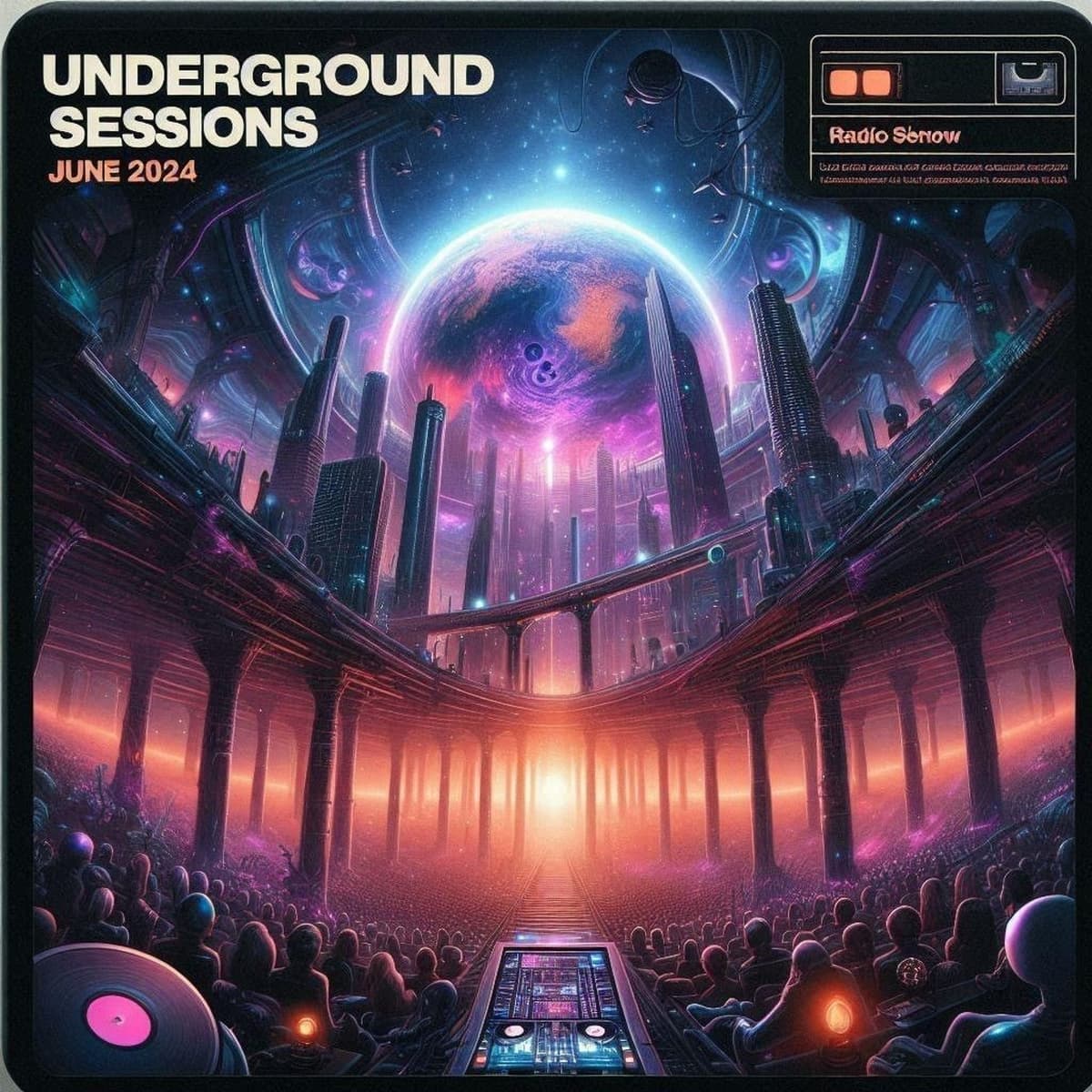 June 2024 Underground Sesssions Radioshow The Best Upfront House Music Mixed By Glen Hooker Mp3 - Glen Hooker cover