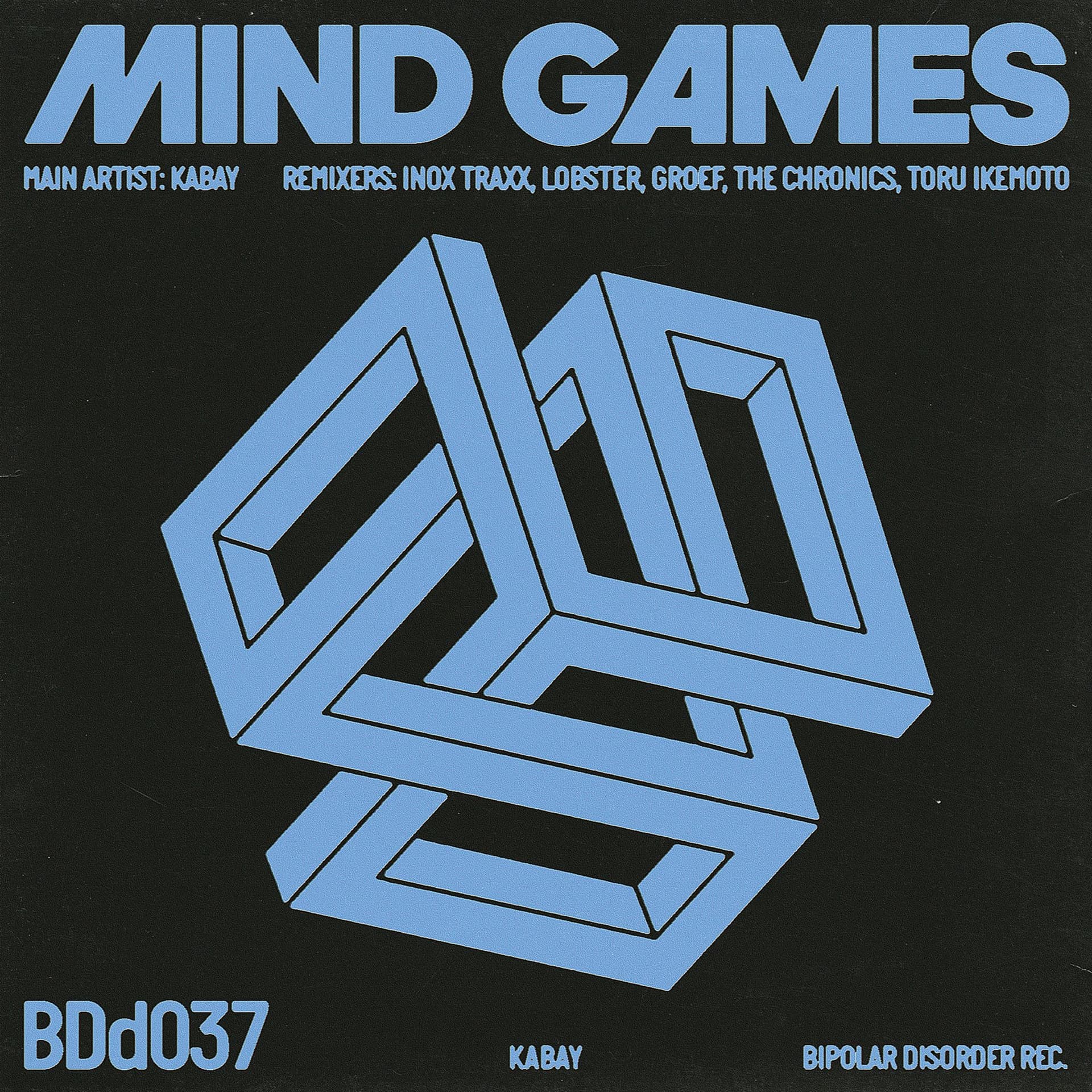 Premiere: Kabay - Mind Games [BDd037] - HATE Podcasts cover