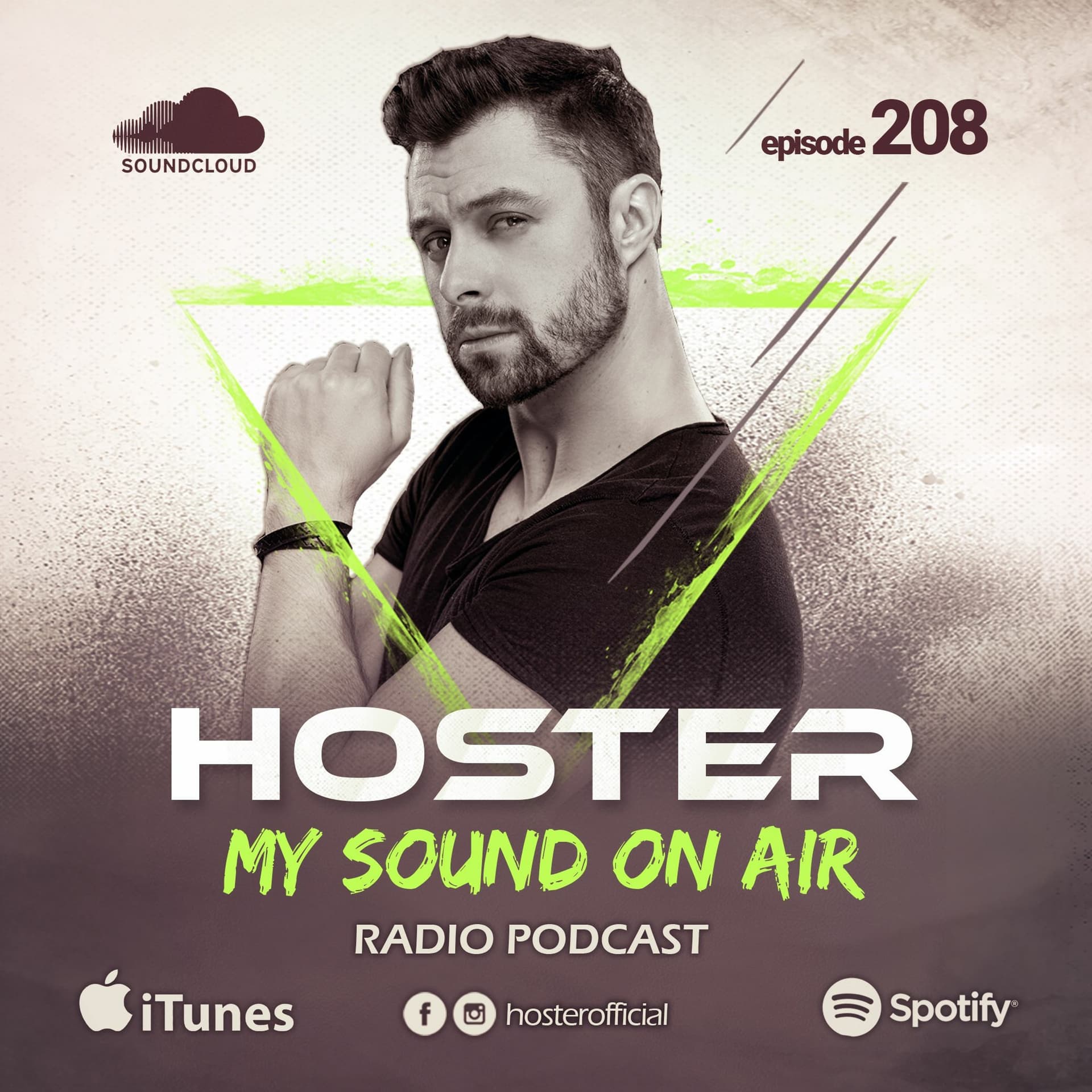 HOSTER pres. My Sound On Air 208 - My Sound On Air cover