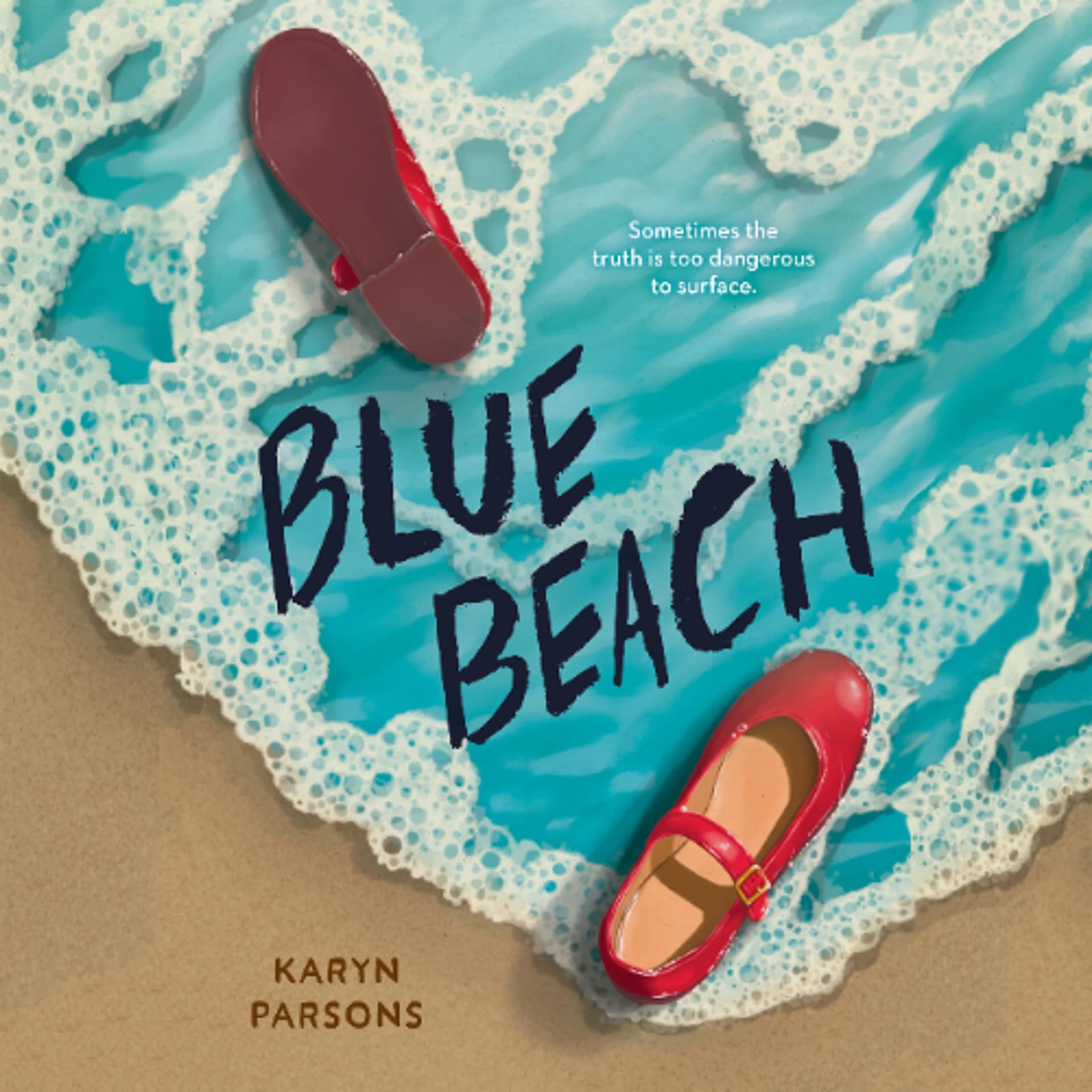 Blue Beach by Karyn Parsons Read by Imani Parks — Book Friends Forever cover