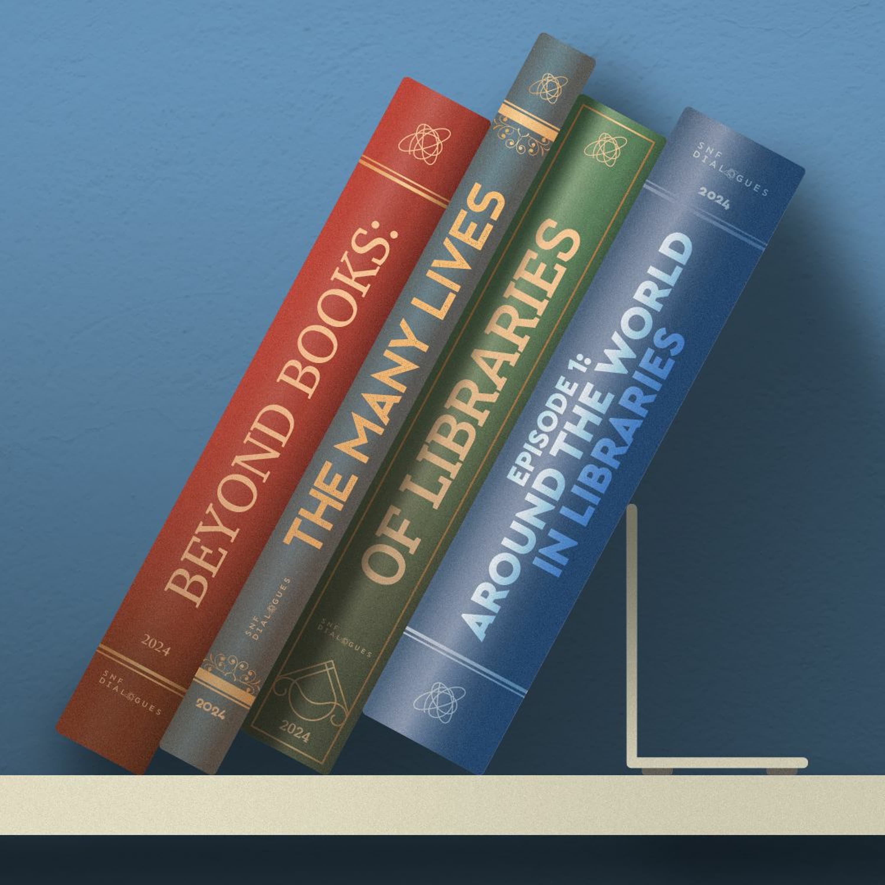 Episode 1: Around the world in libraries - SNF Dialogues podcasts cover