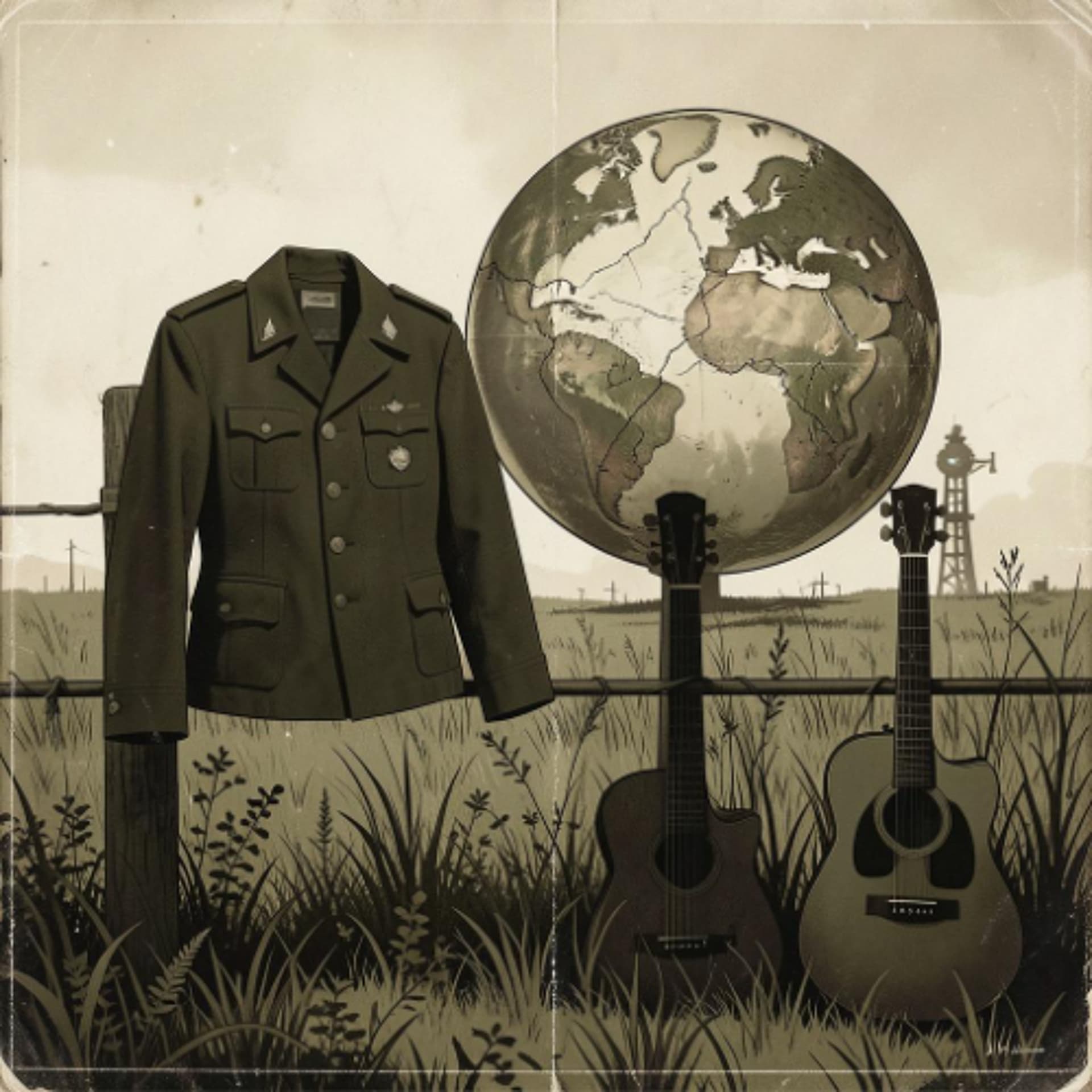 A Great Day to Leave the Army - davidrovics cover